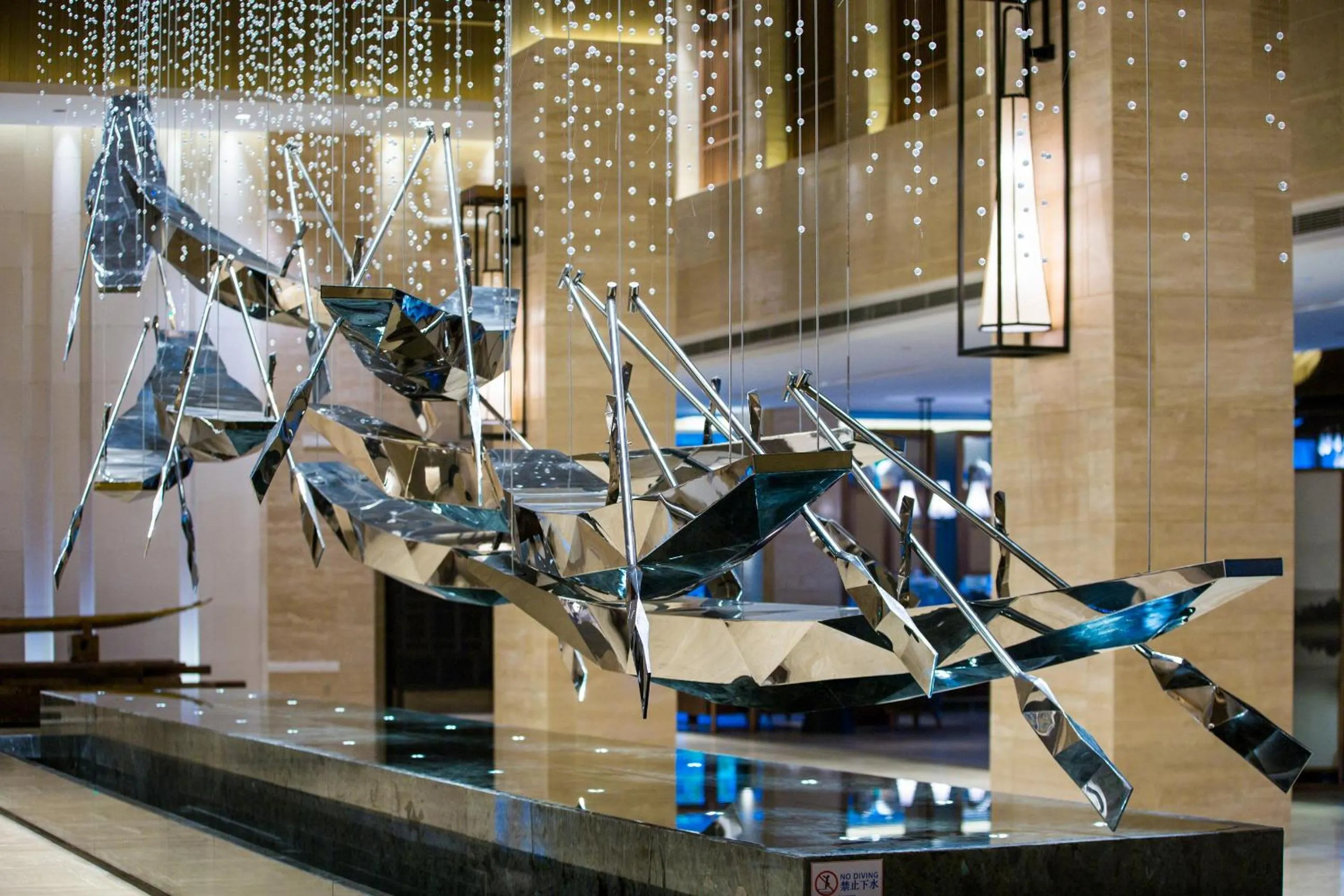 Lobby or reception in Wyndham Grand Plaza Royale Wenchang