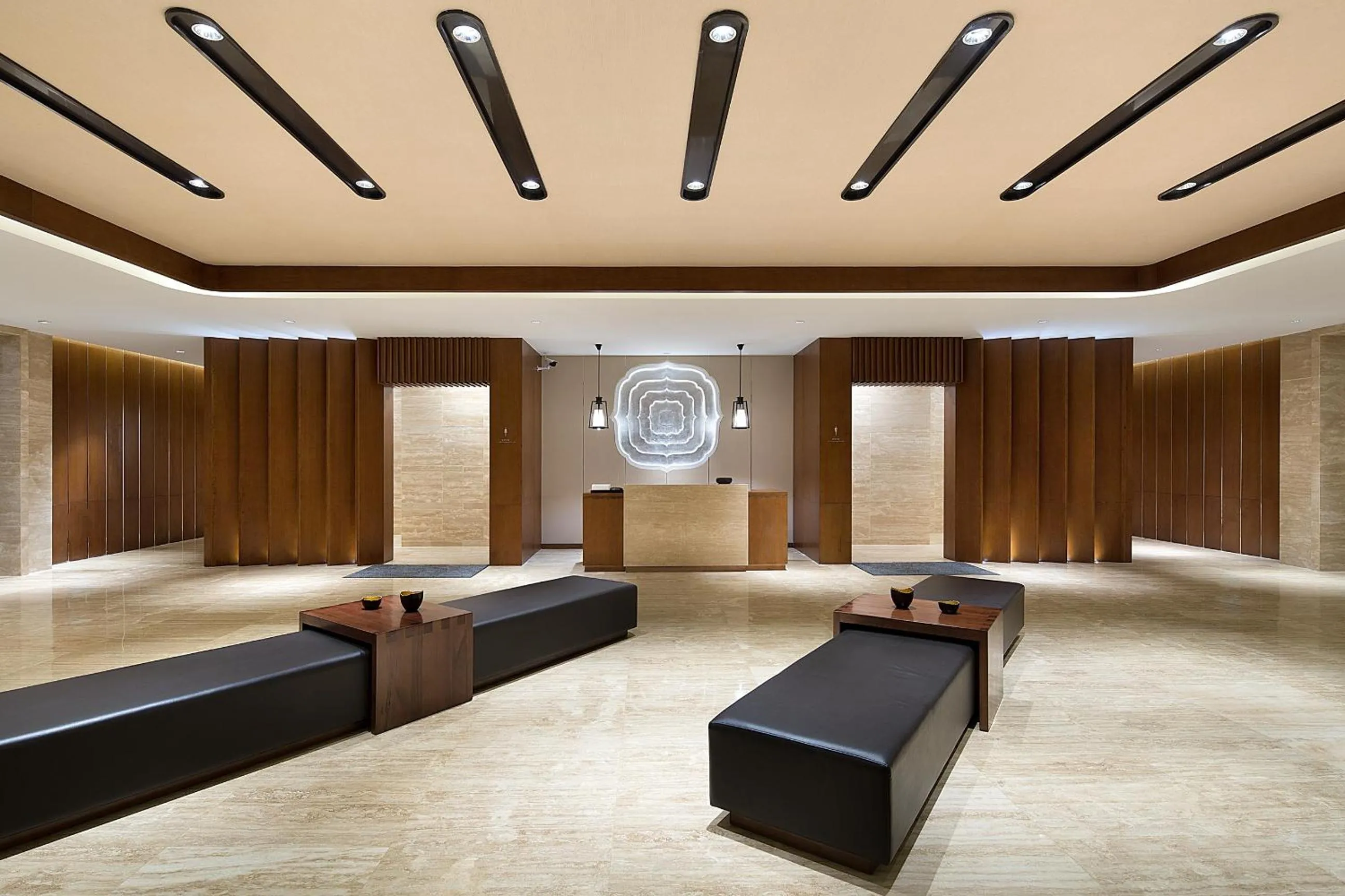 Seating area in Wyndham Grand Plaza Royale Wenchang