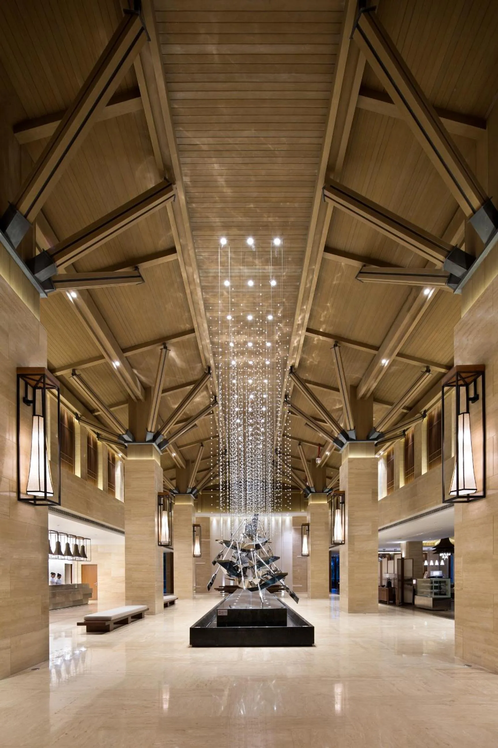 Lobby or reception in Wyndham Grand Plaza Royale Wenchang
