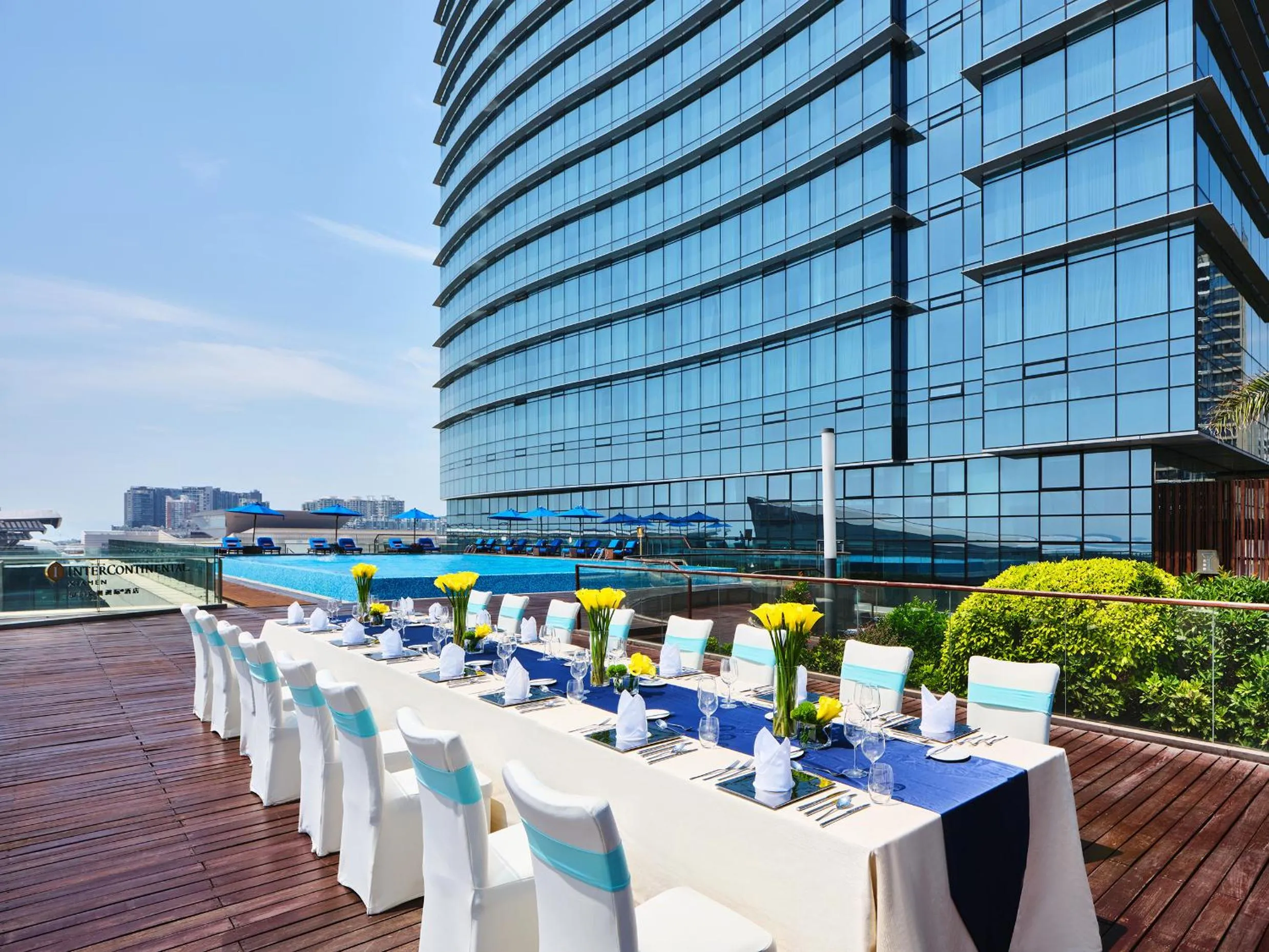 Balcony/Terrace in InterContinental Xiamen by IHG