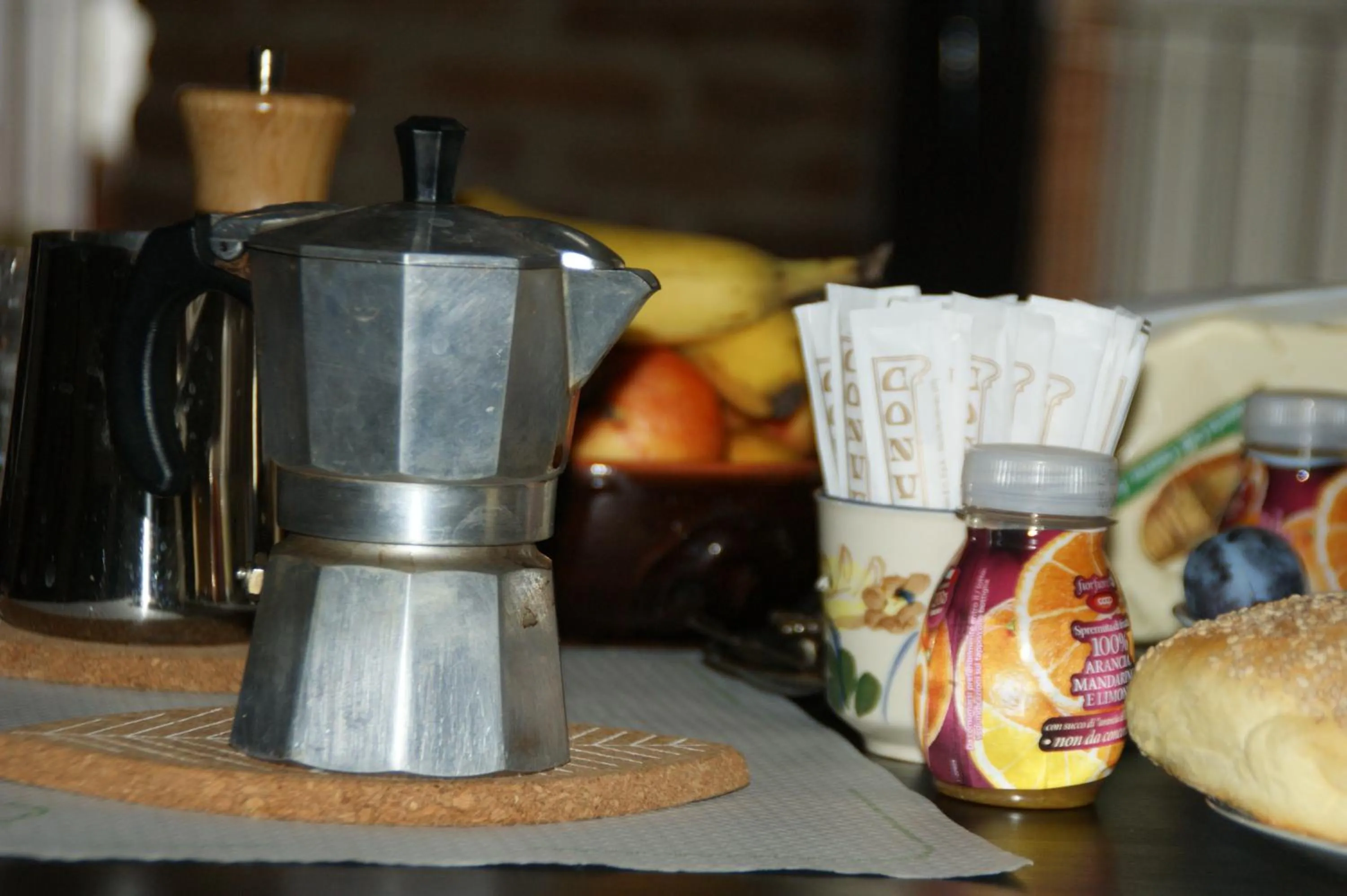 Food and drinks in Villa Maddalena