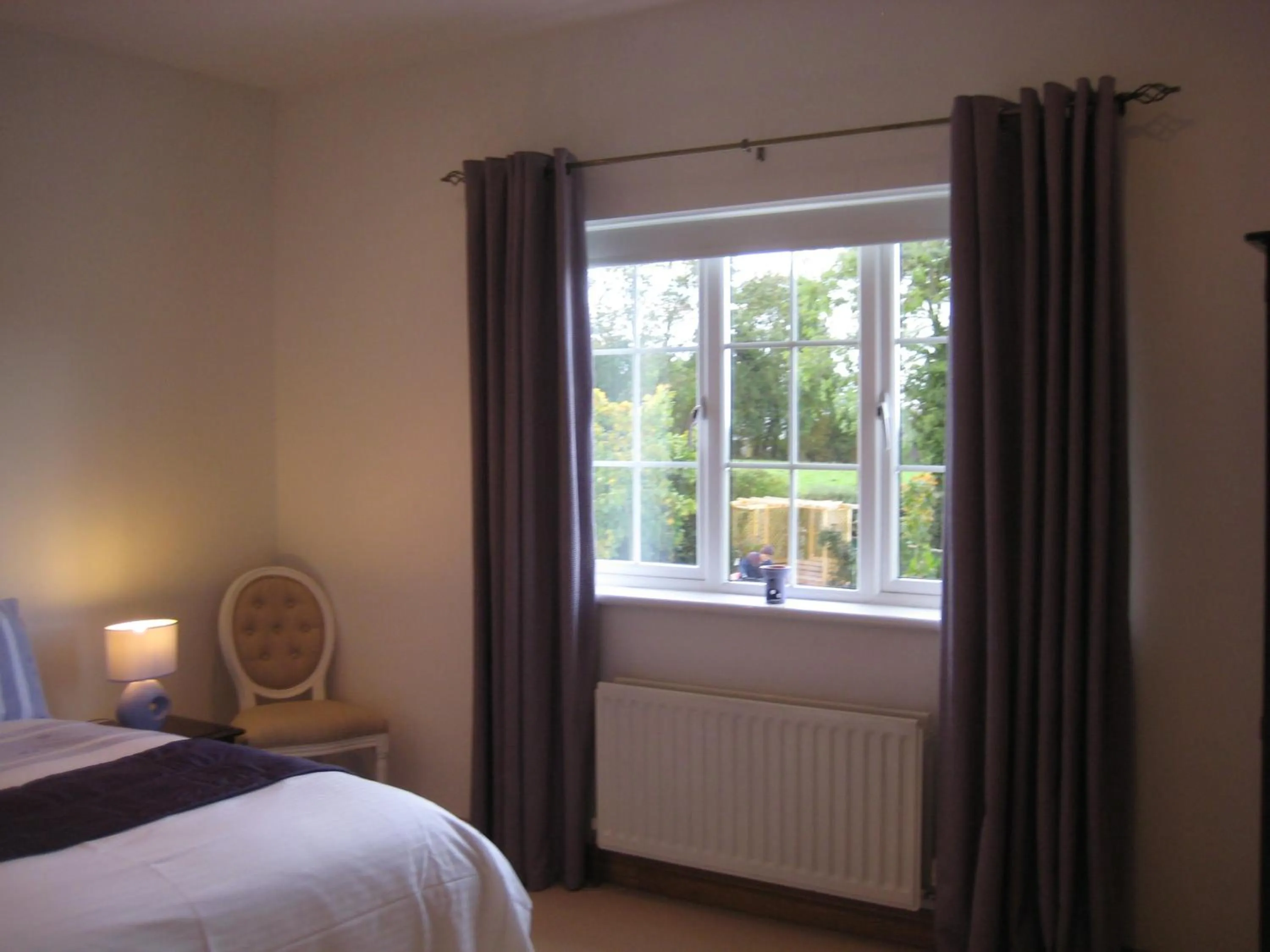 Bed in Drumspittal House Guest Accomodation