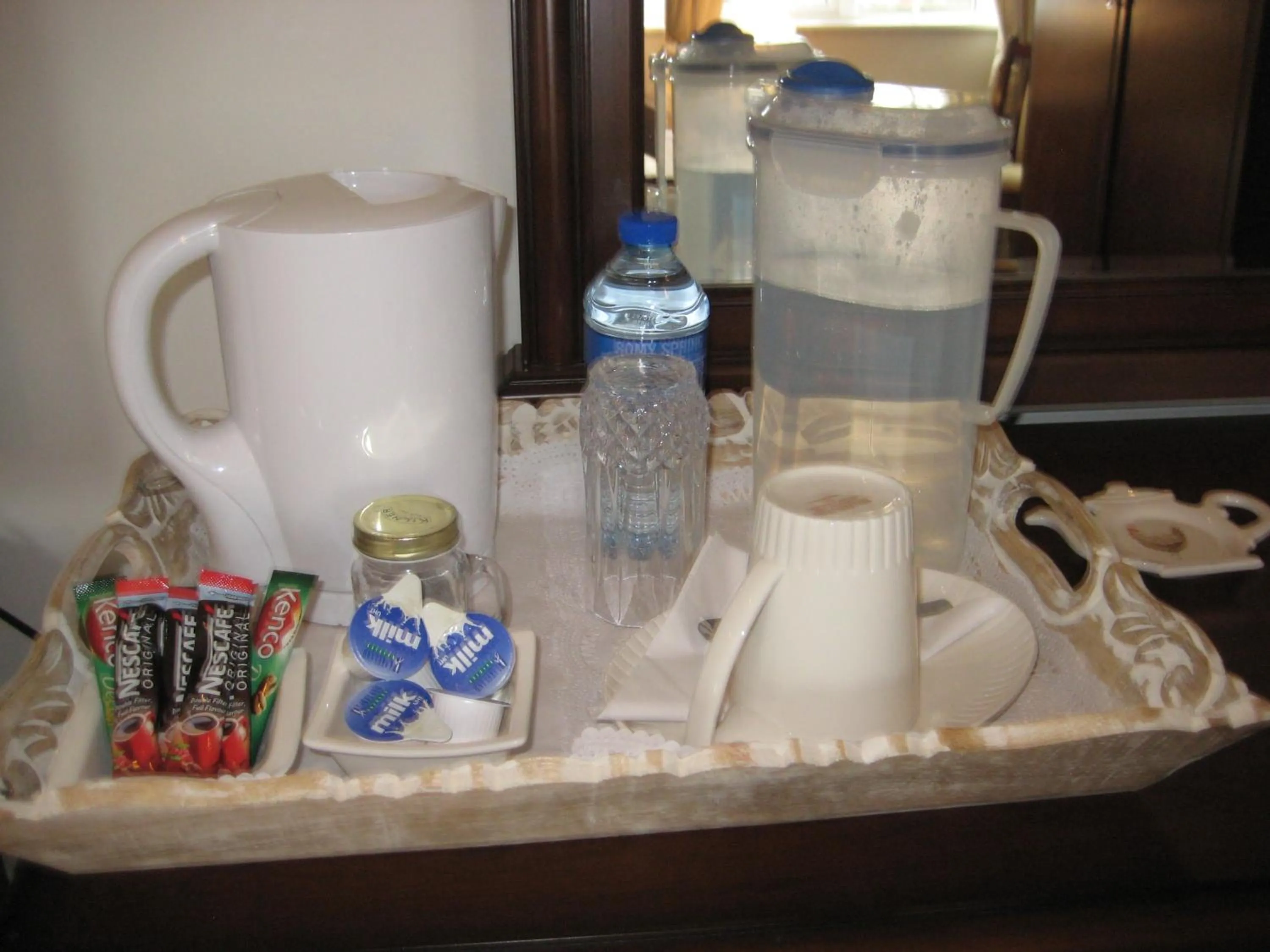 Coffee/tea facilities in Drumspittal House Guest Accomodation