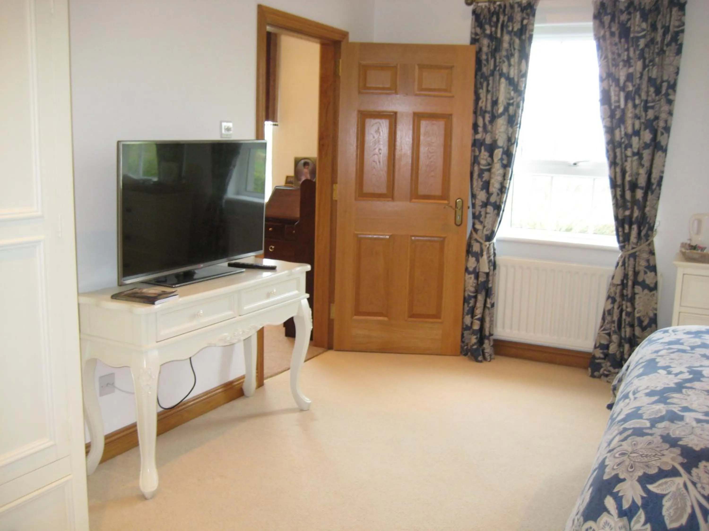 Bed in Drumspittal House Guest Accomodation