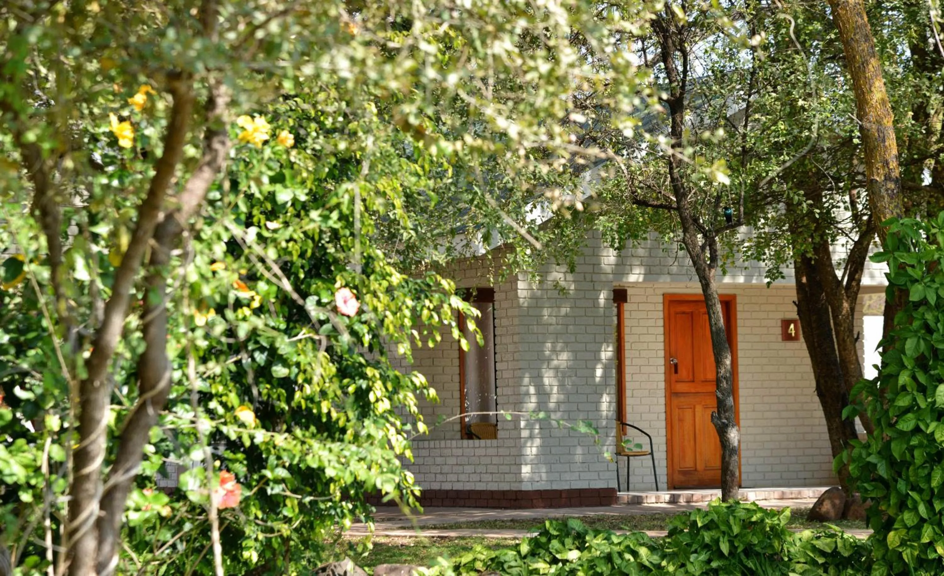 Facade/entrance in River View Lodge