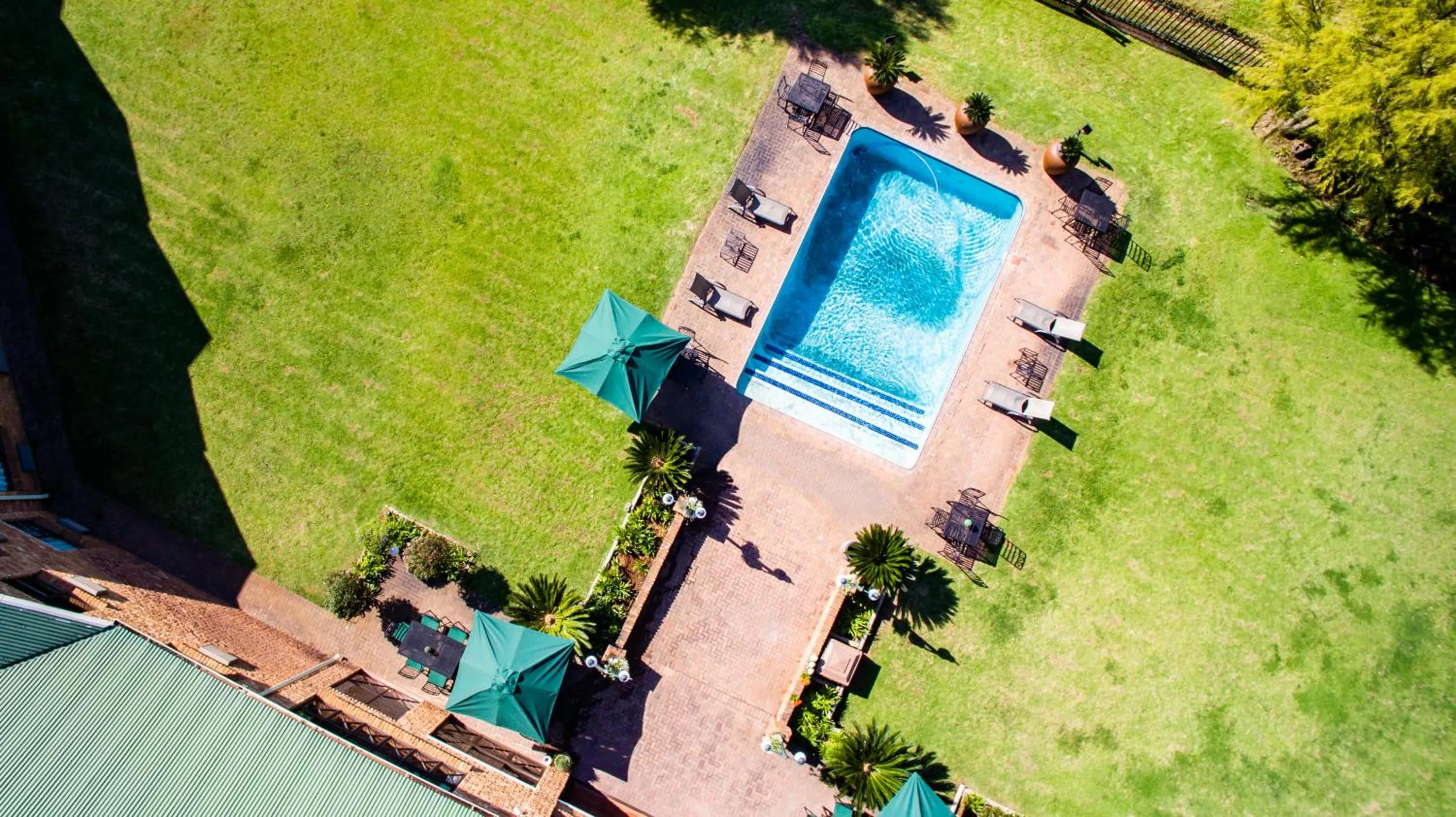 Bird's eye view in Willows Garden Hotel Potchefstroom