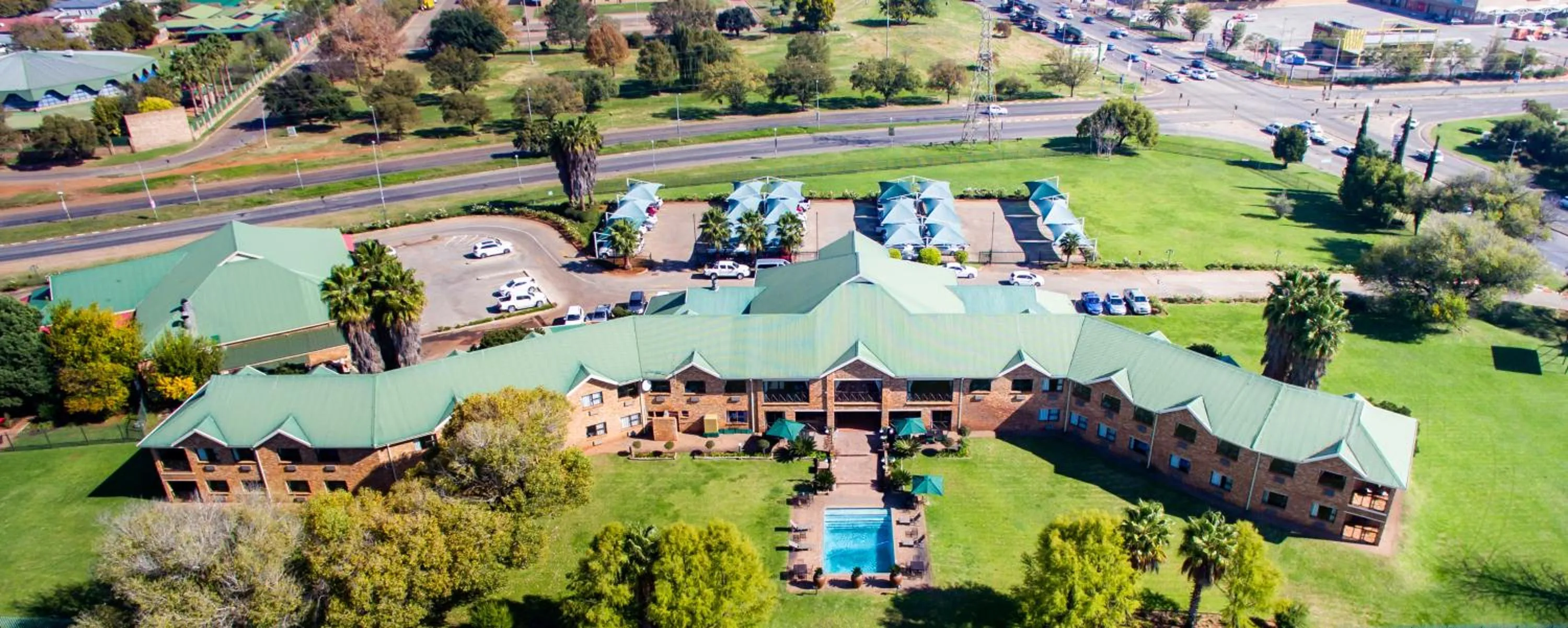 Bird's eye view in Willows Garden Hotel Potchefstroom