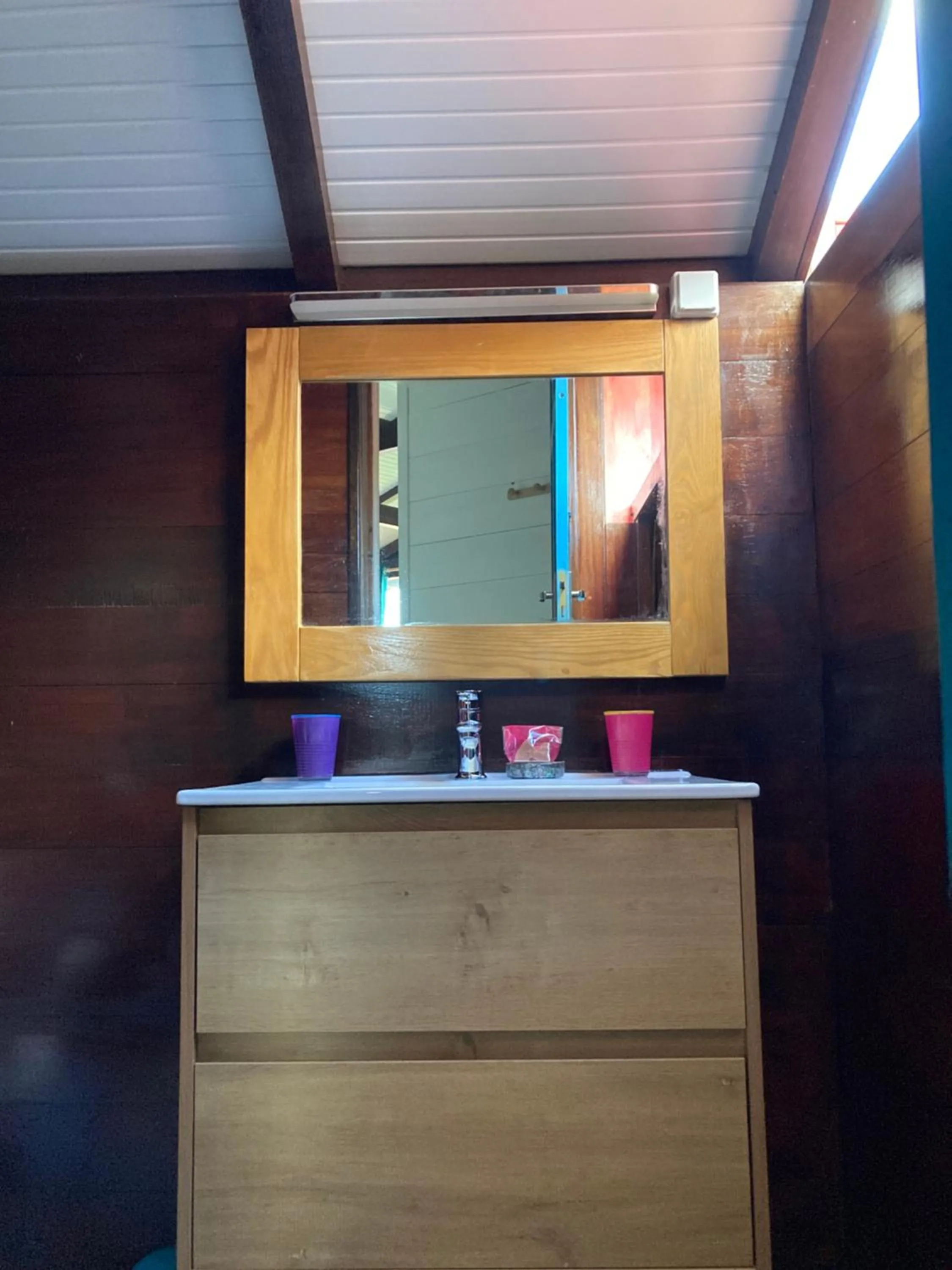 Bathroom in Piton Bungalows Ecolodges