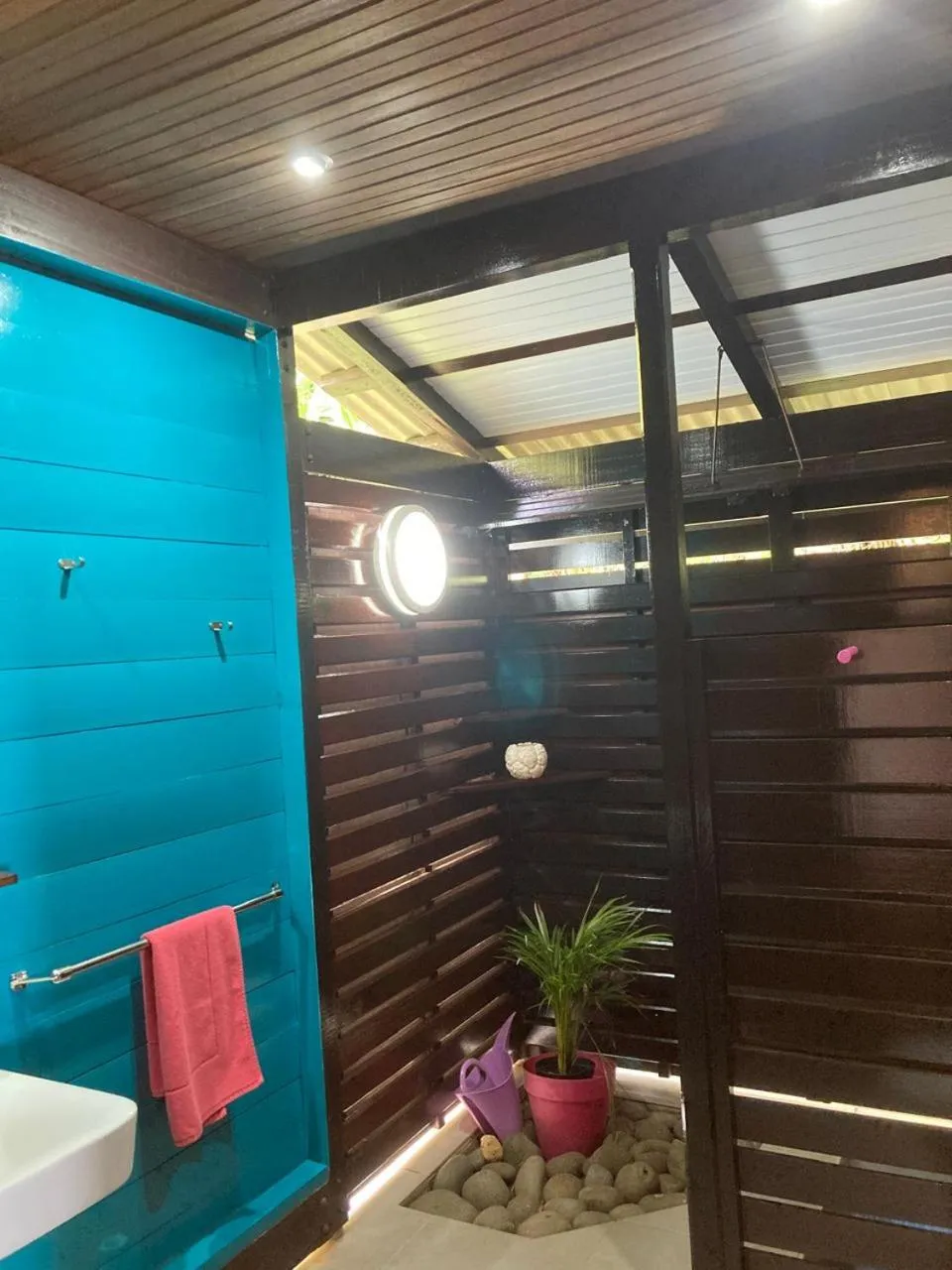 Bathroom in Piton Bungalows Ecolodges