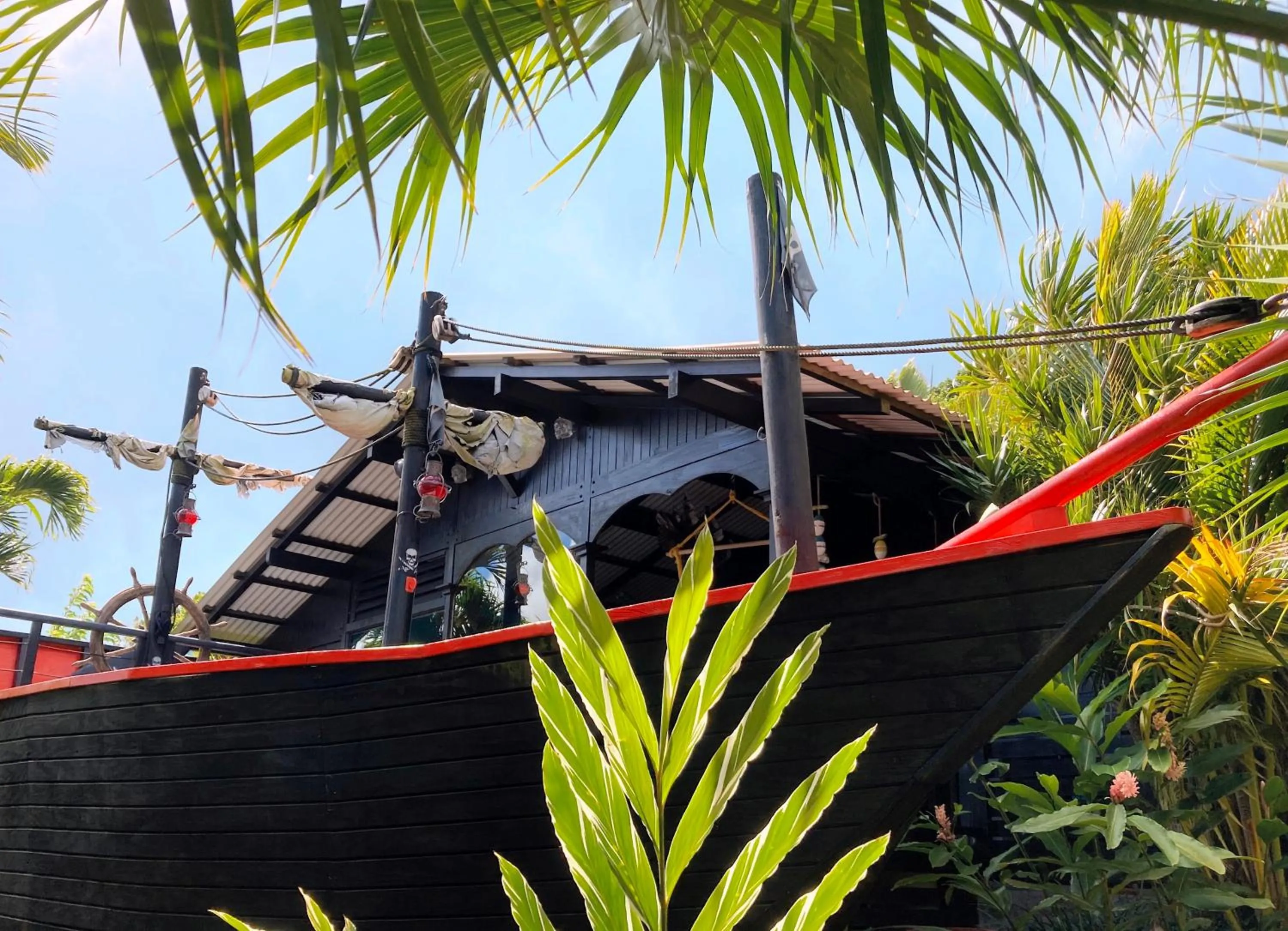 Bedroom in Piton Bungalows Ecolodges