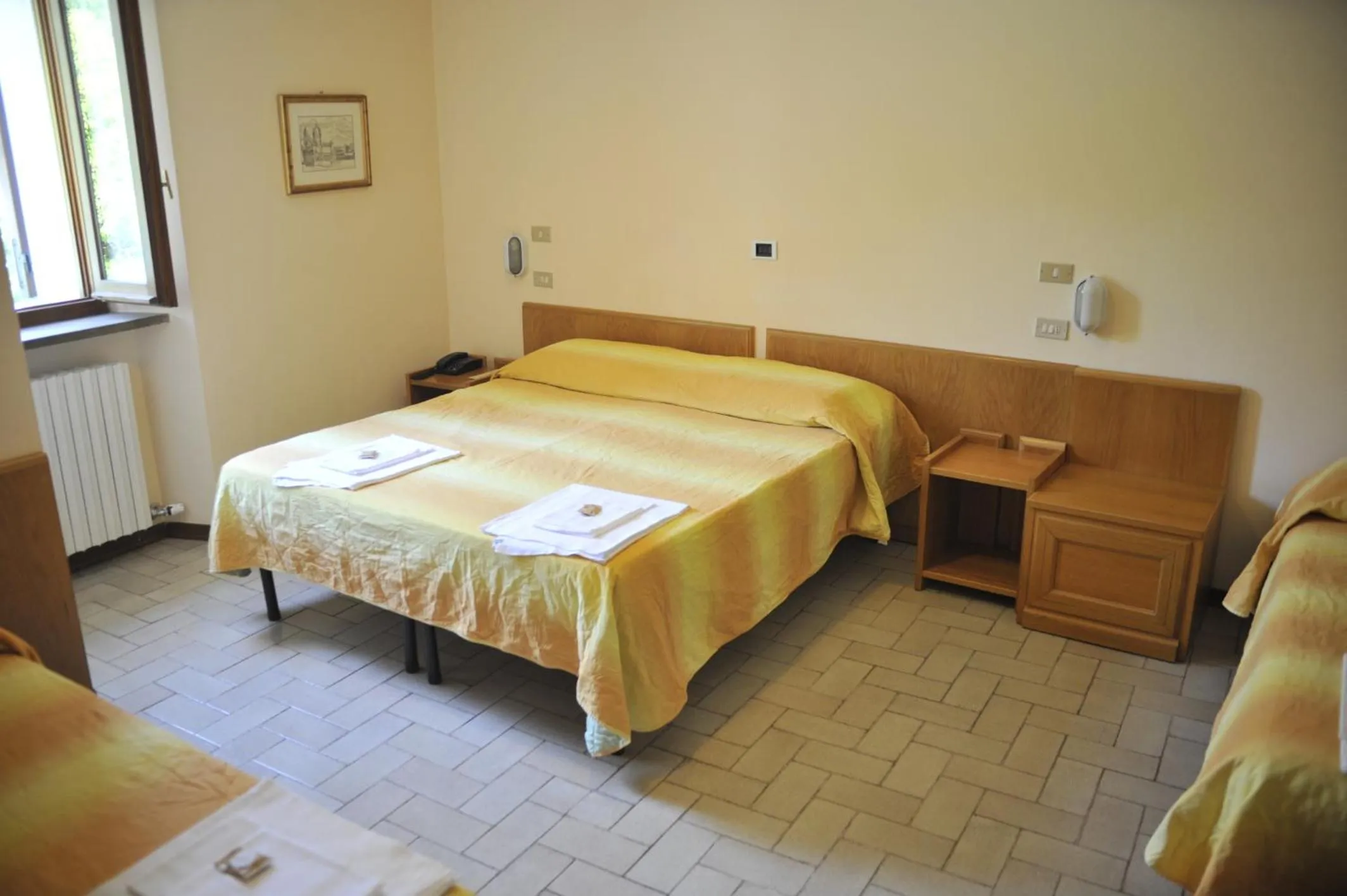Bed in Hotel Fontemaggio