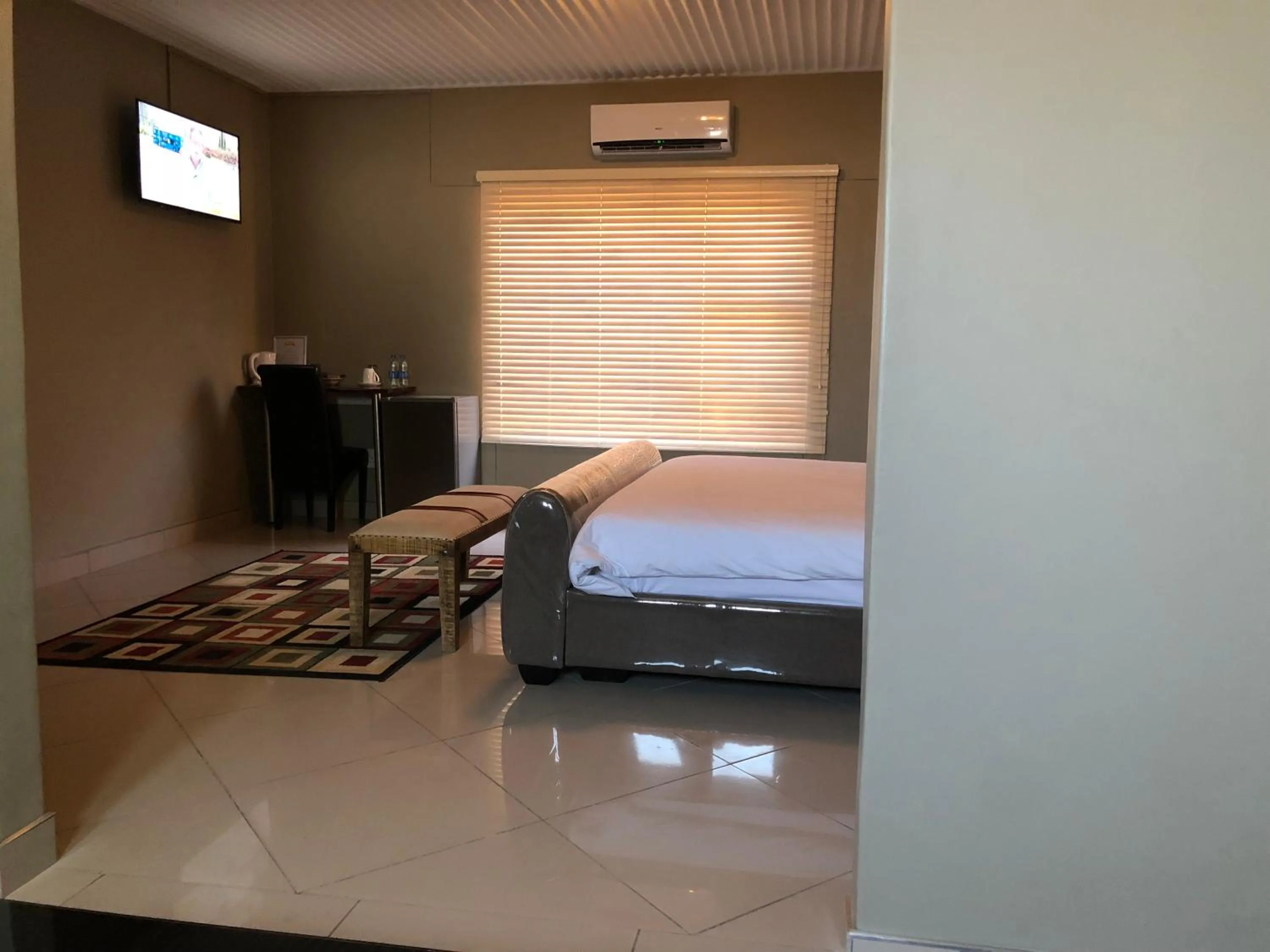 Bed in City Lodge Etosha