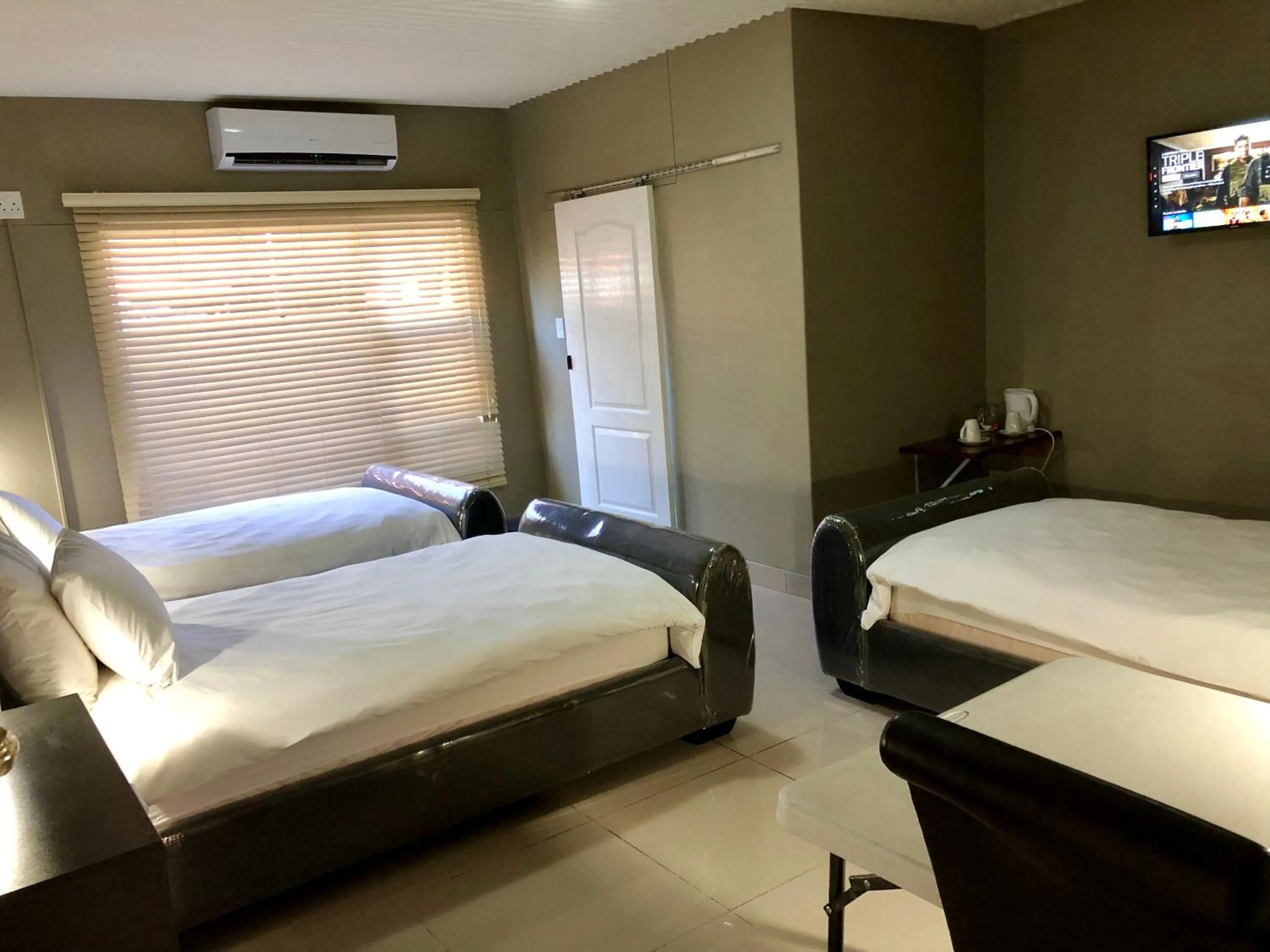 Bed in City Lodge Etosha
