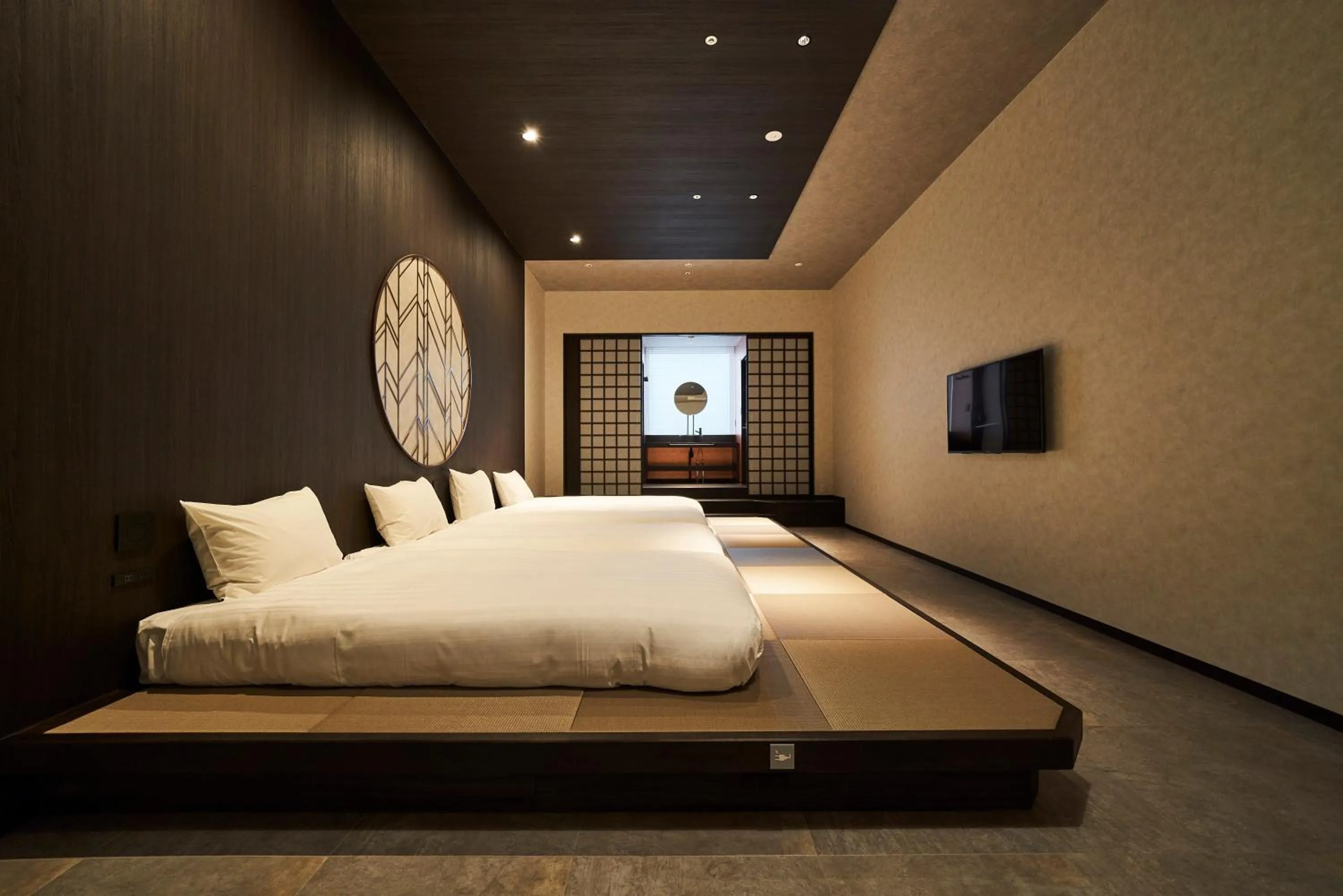 Bed in Hotel Grand Tiara Minaminagoya