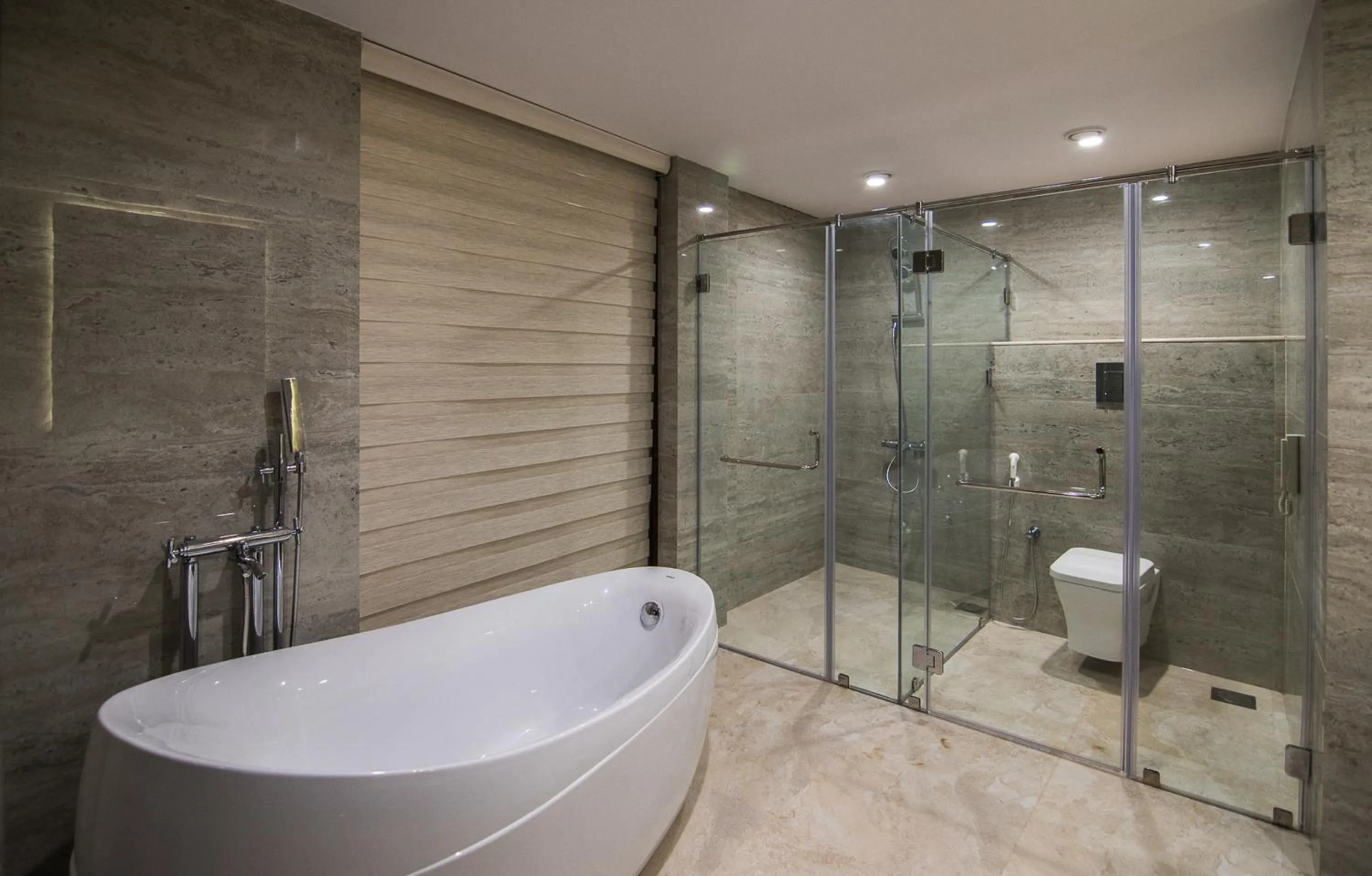 Shower in Park Regis Goa