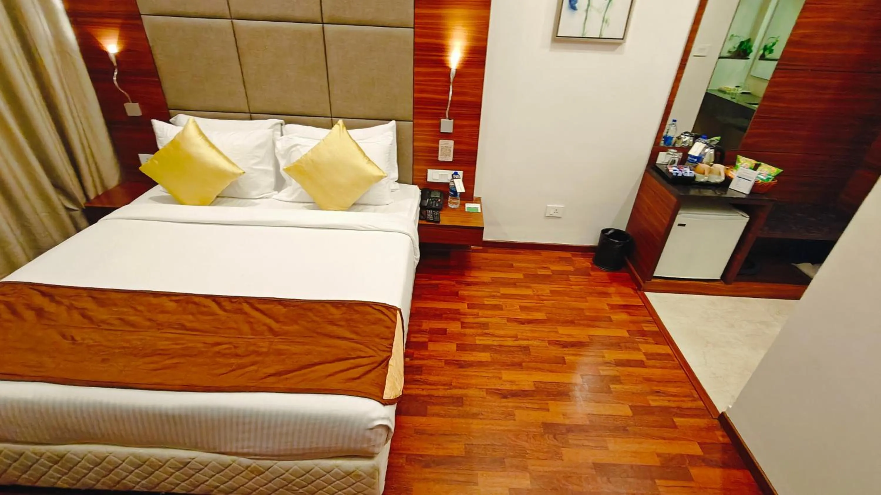 Bed in Khanna Fiesta - A Bergamont Hotel, Vellore