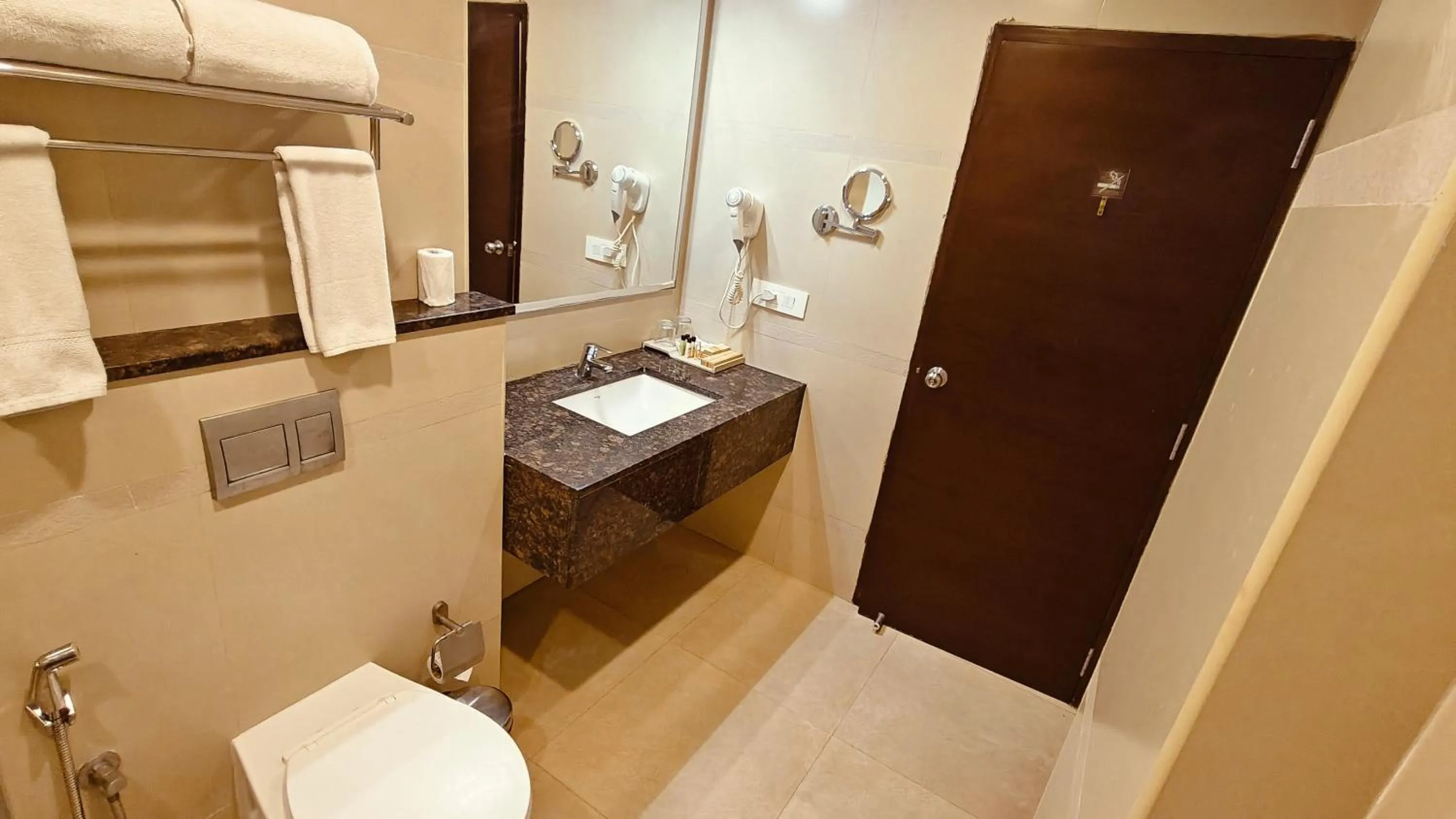 Toilet in Khanna Fiesta - A Bergamont Hotel, Vellore