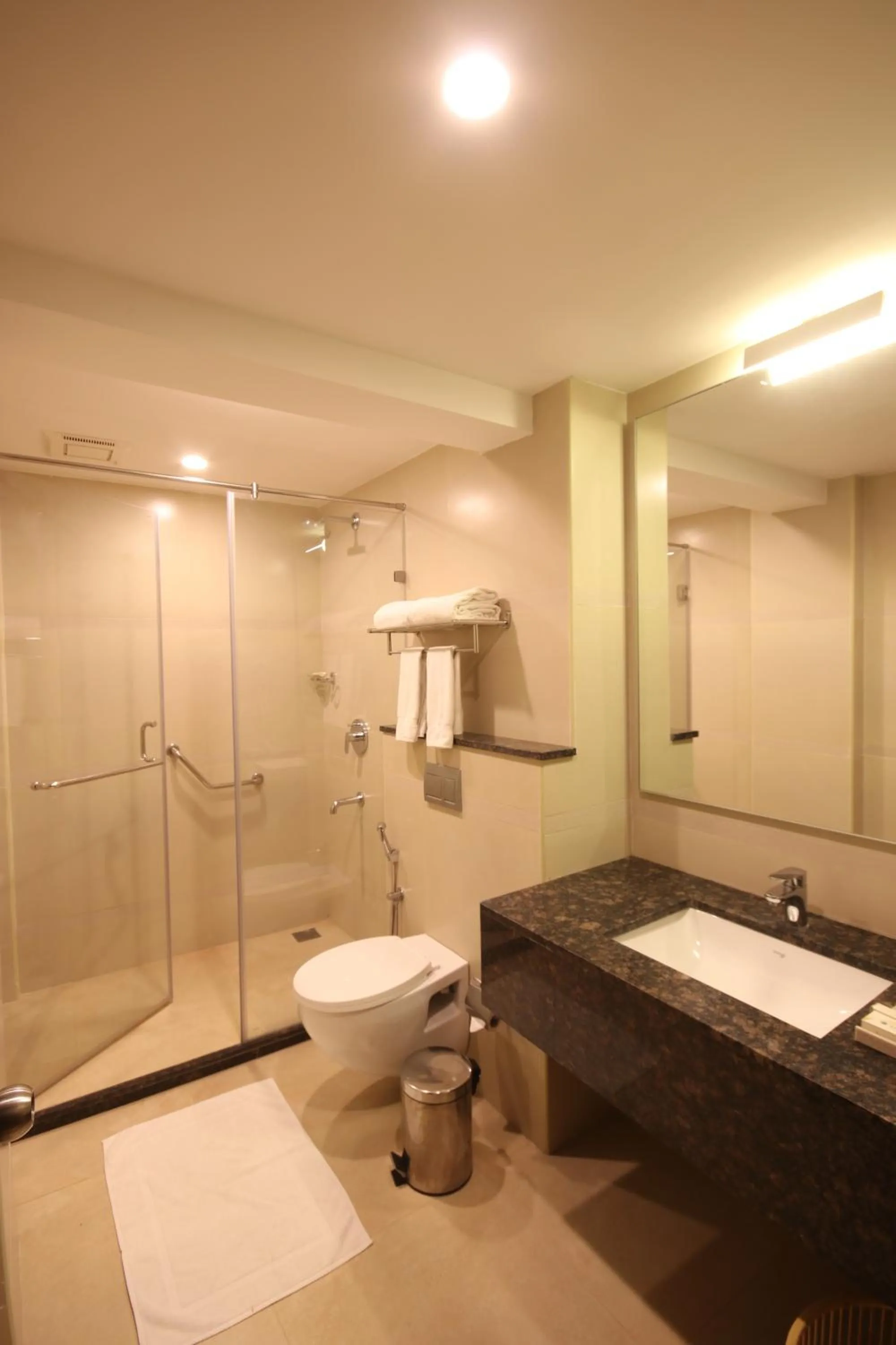 Shower in Khanna Fiesta - A Bergamont Hotel, Vellore