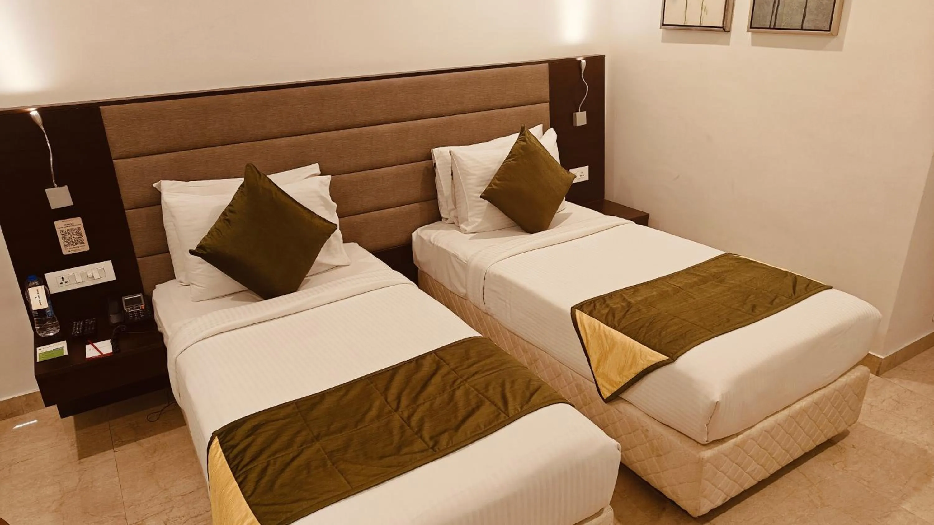 Bed in Khanna Fiesta - A Bergamont Hotel, Vellore