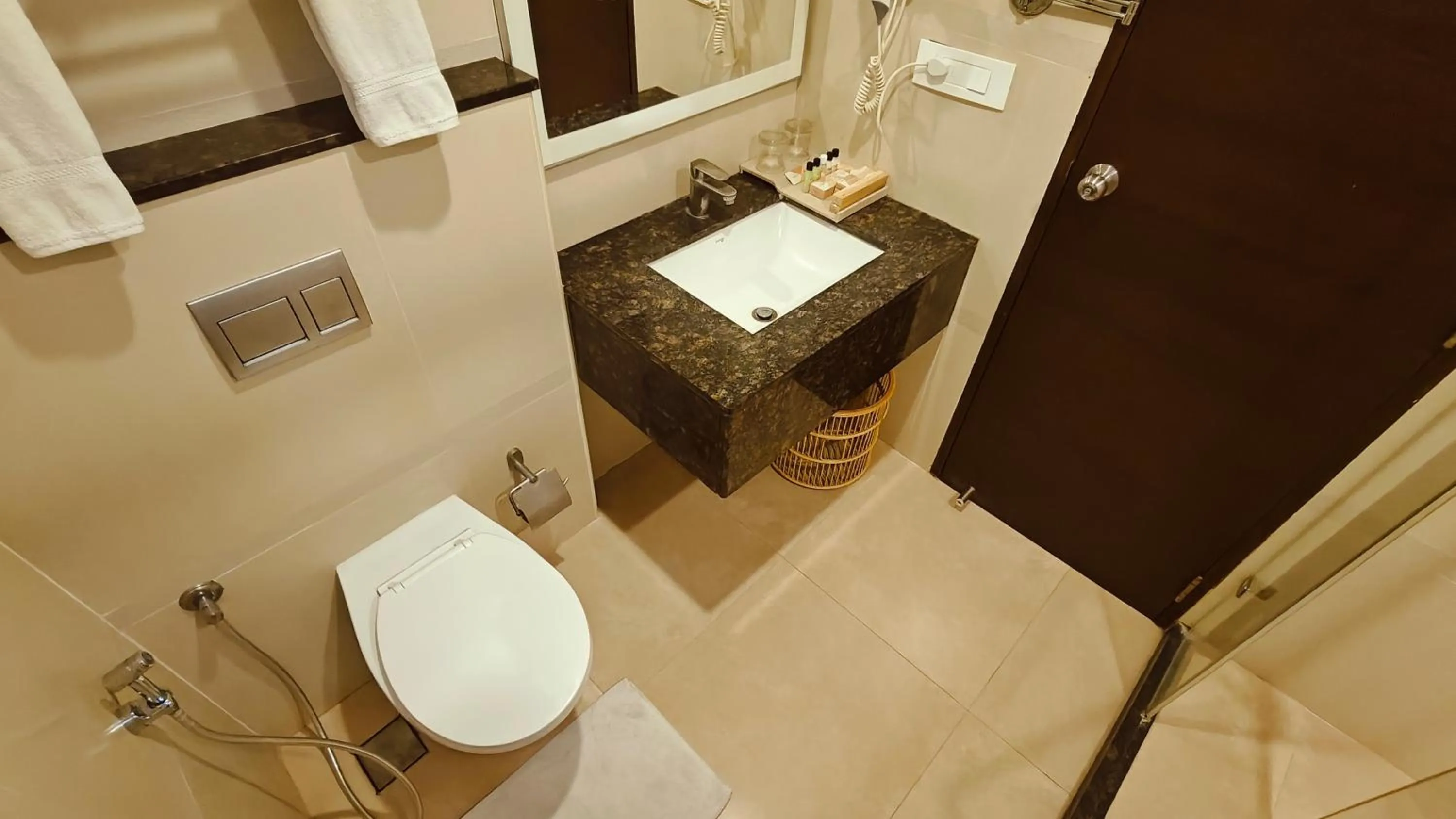 Toilet in Khanna Fiesta - A Bergamont Hotel, Vellore