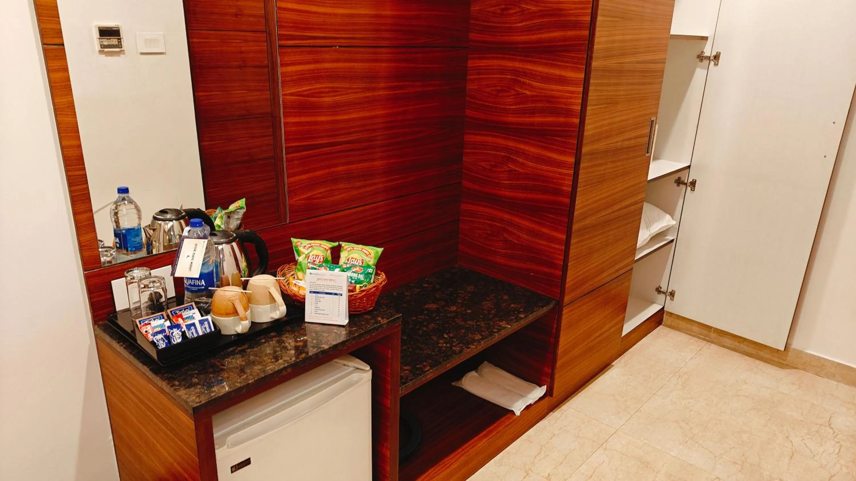 Bedroom in Khanna Fiesta - A Bergamont Hotel, Vellore