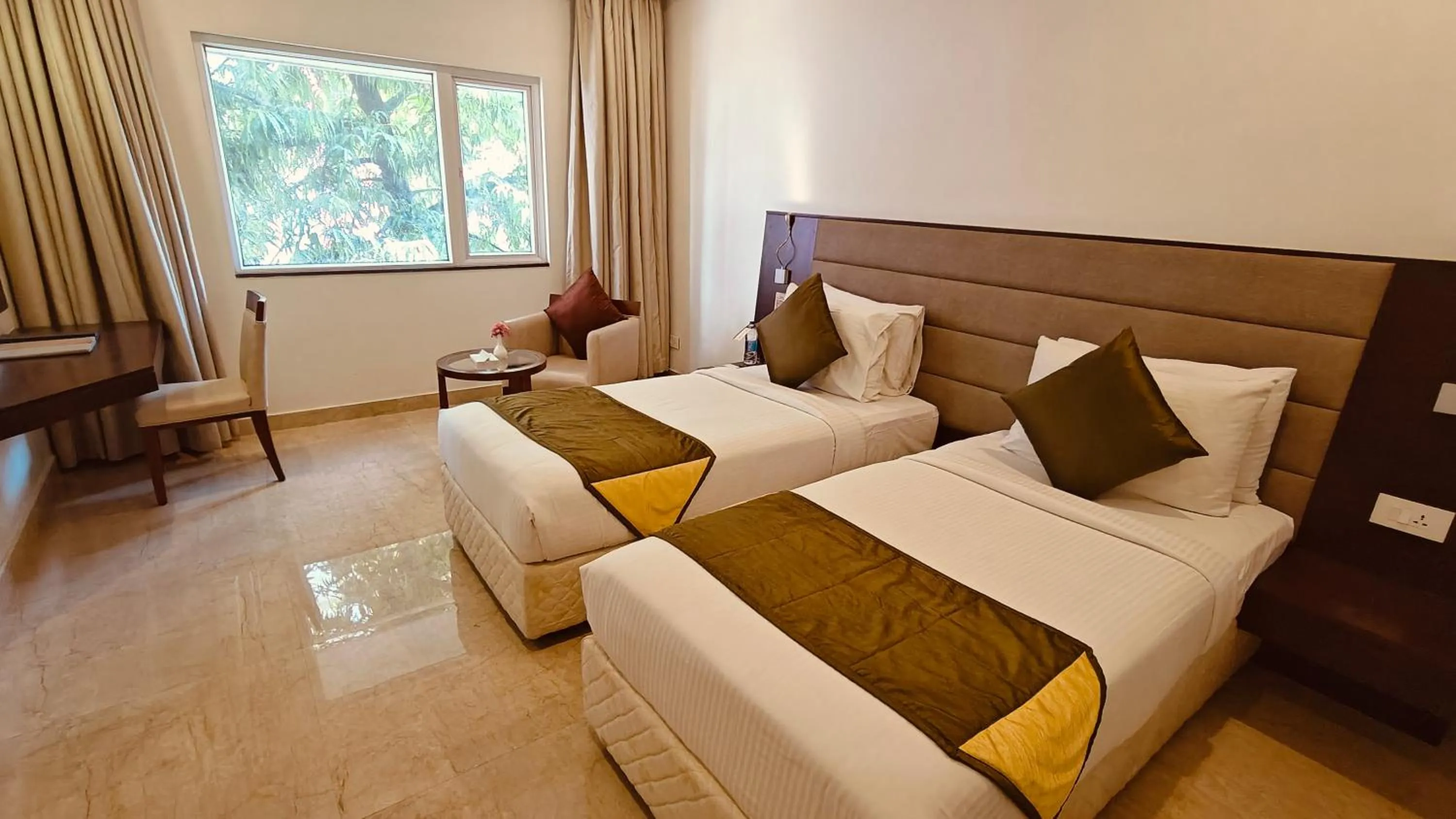Bed in Khanna Fiesta - A Bergamont Hotel, Vellore