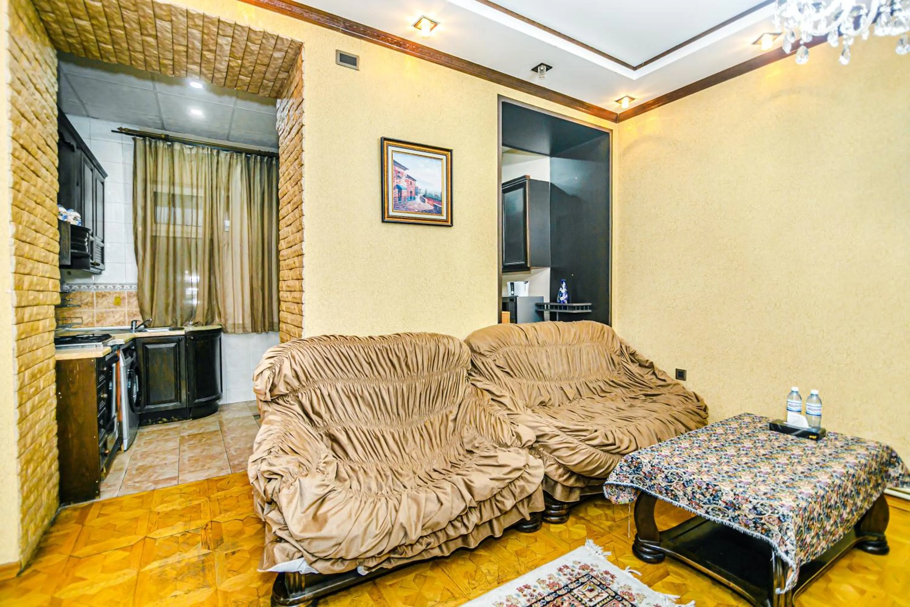 Living room in Monolit Apartment