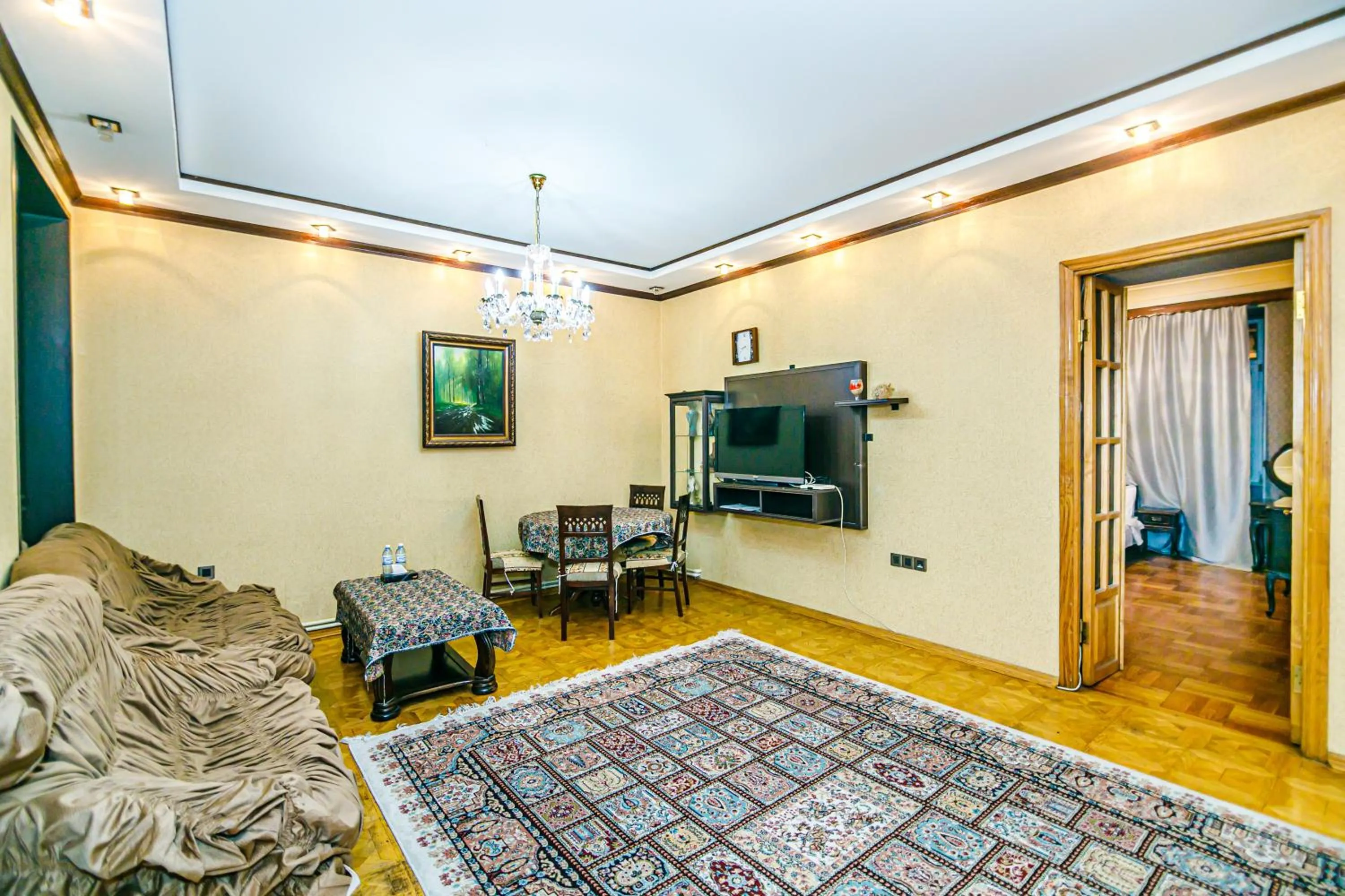 Living room in Monolit Apartment