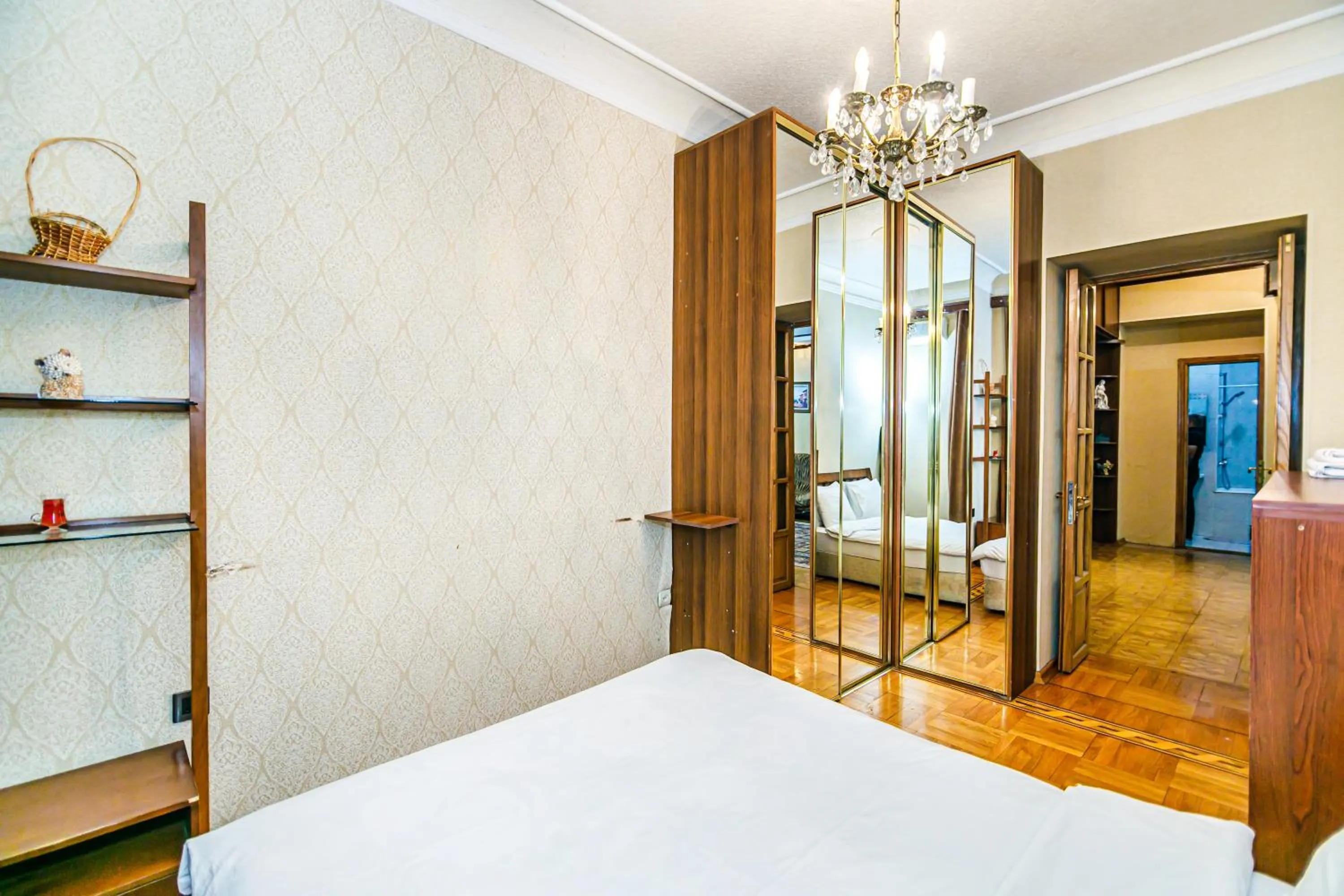 Bedroom in Monolit Apartment