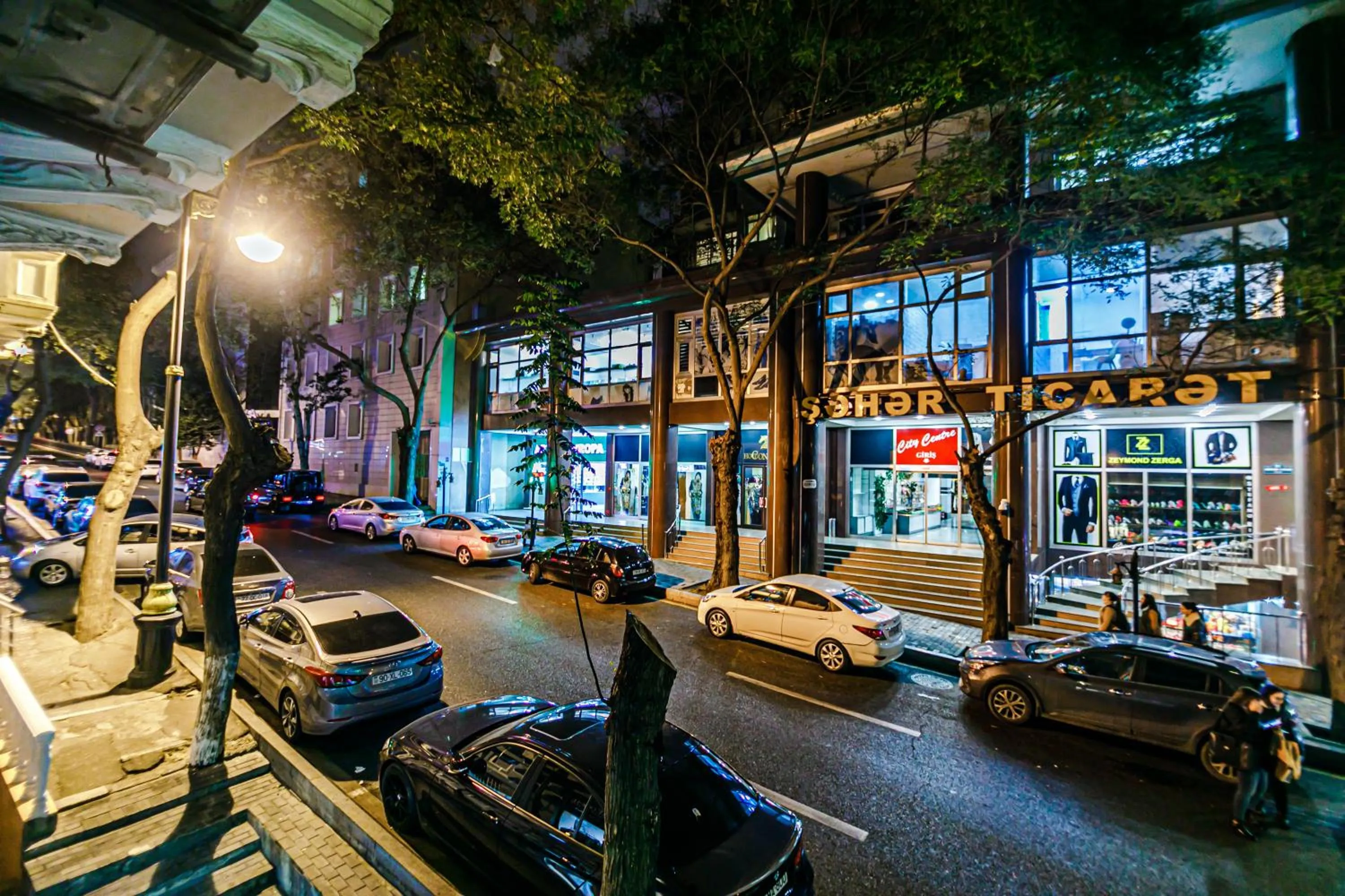 City view in Monolit Apartment