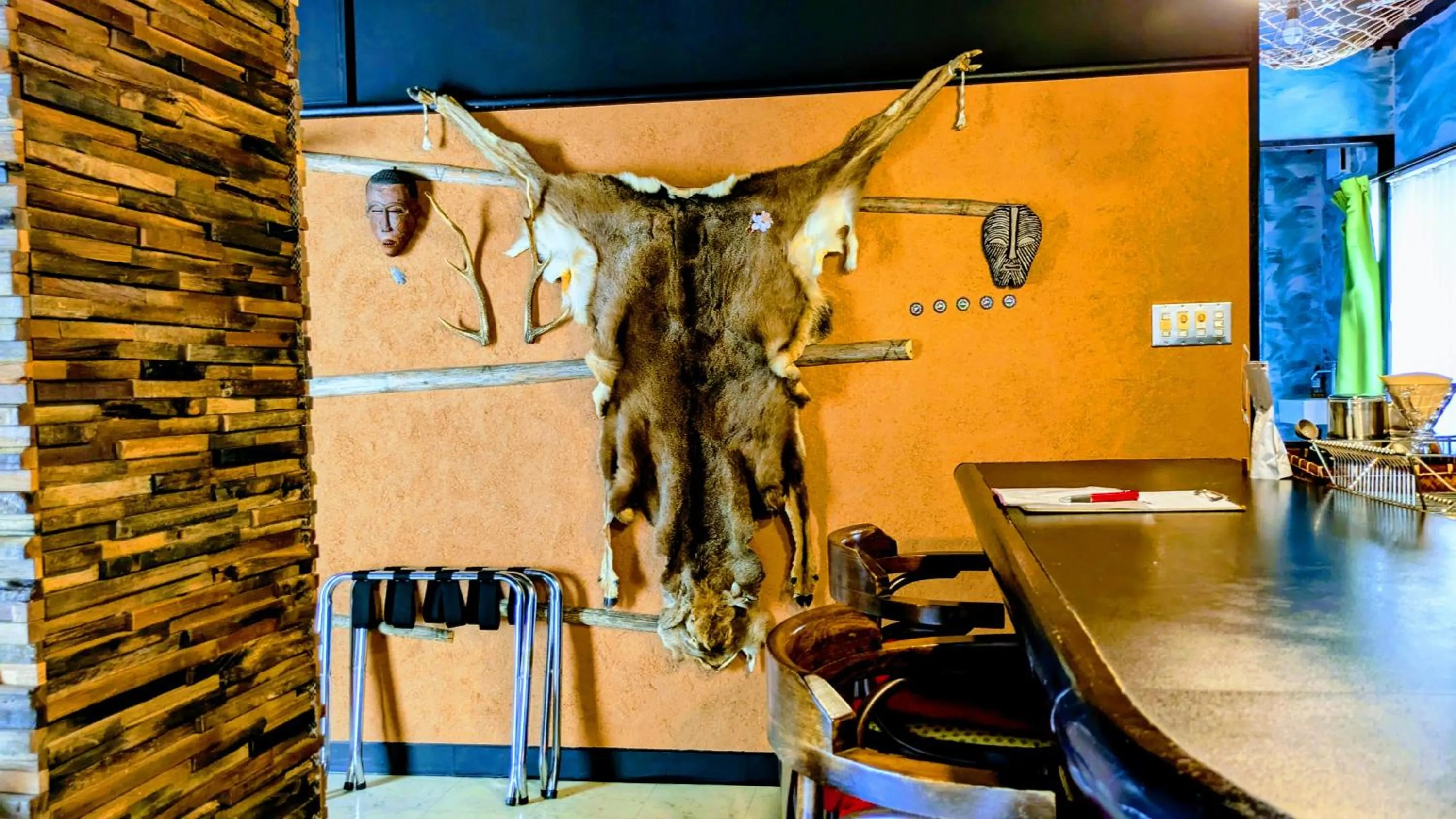 Living room in Yadoya Lodge