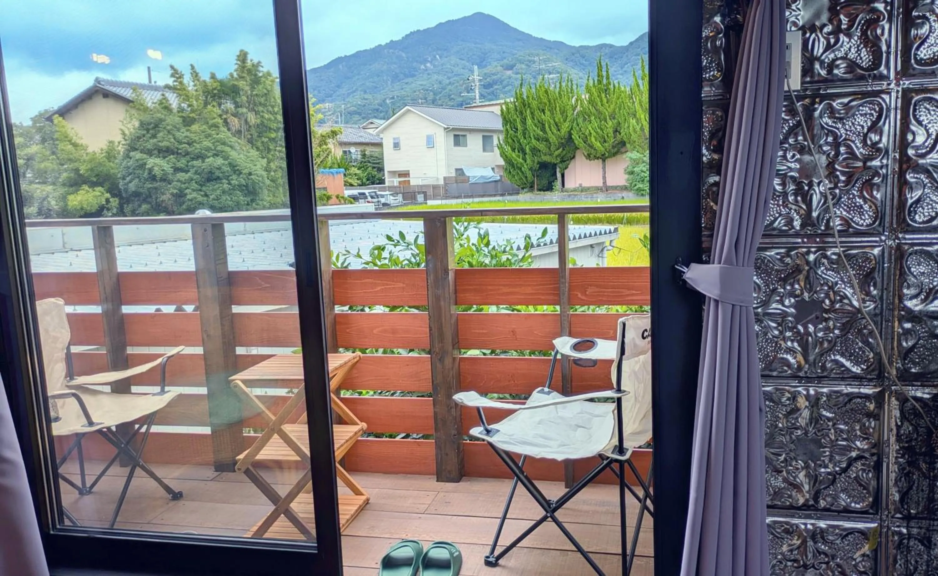 Balcony/Terrace in Yadoya Lodge