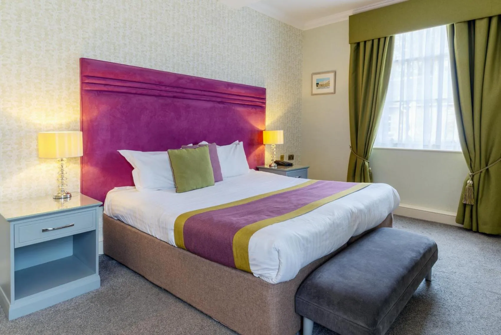 Bedroom, Bed in Hazlewood Castle & Spa