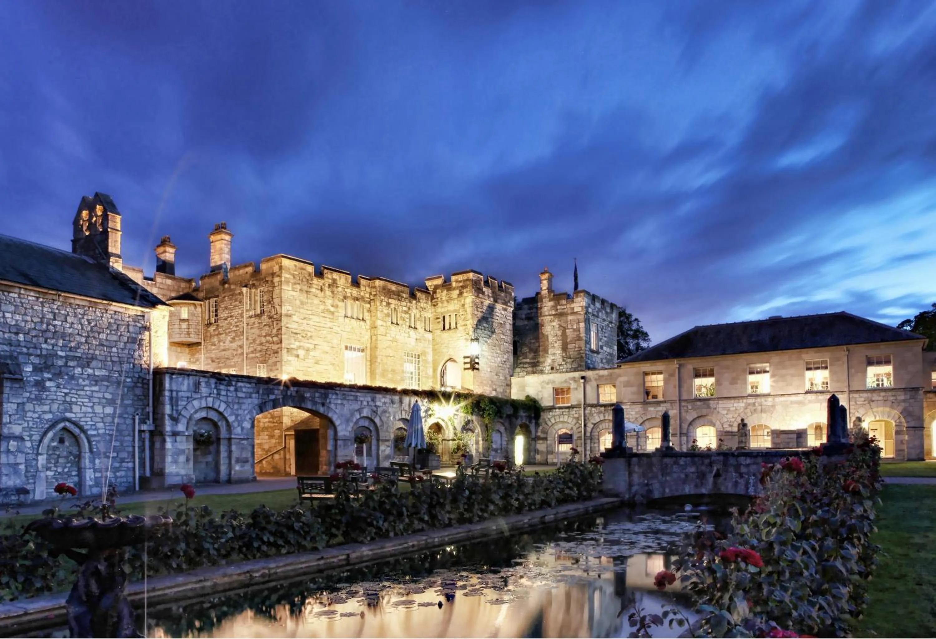 Facade/entrance in Hazlewood Castle & Spa