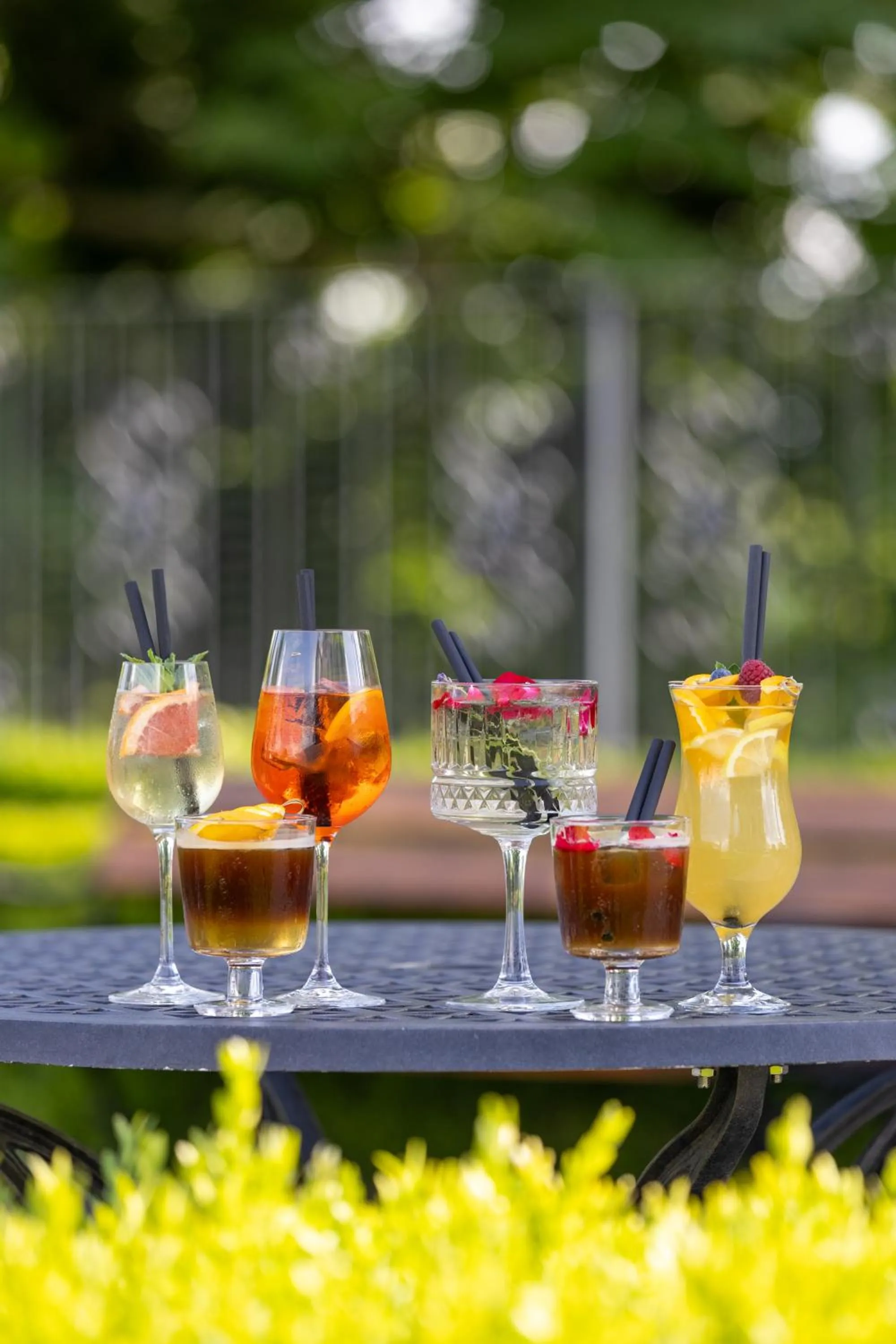 Drinks in Galicia Nueva, castle hotel