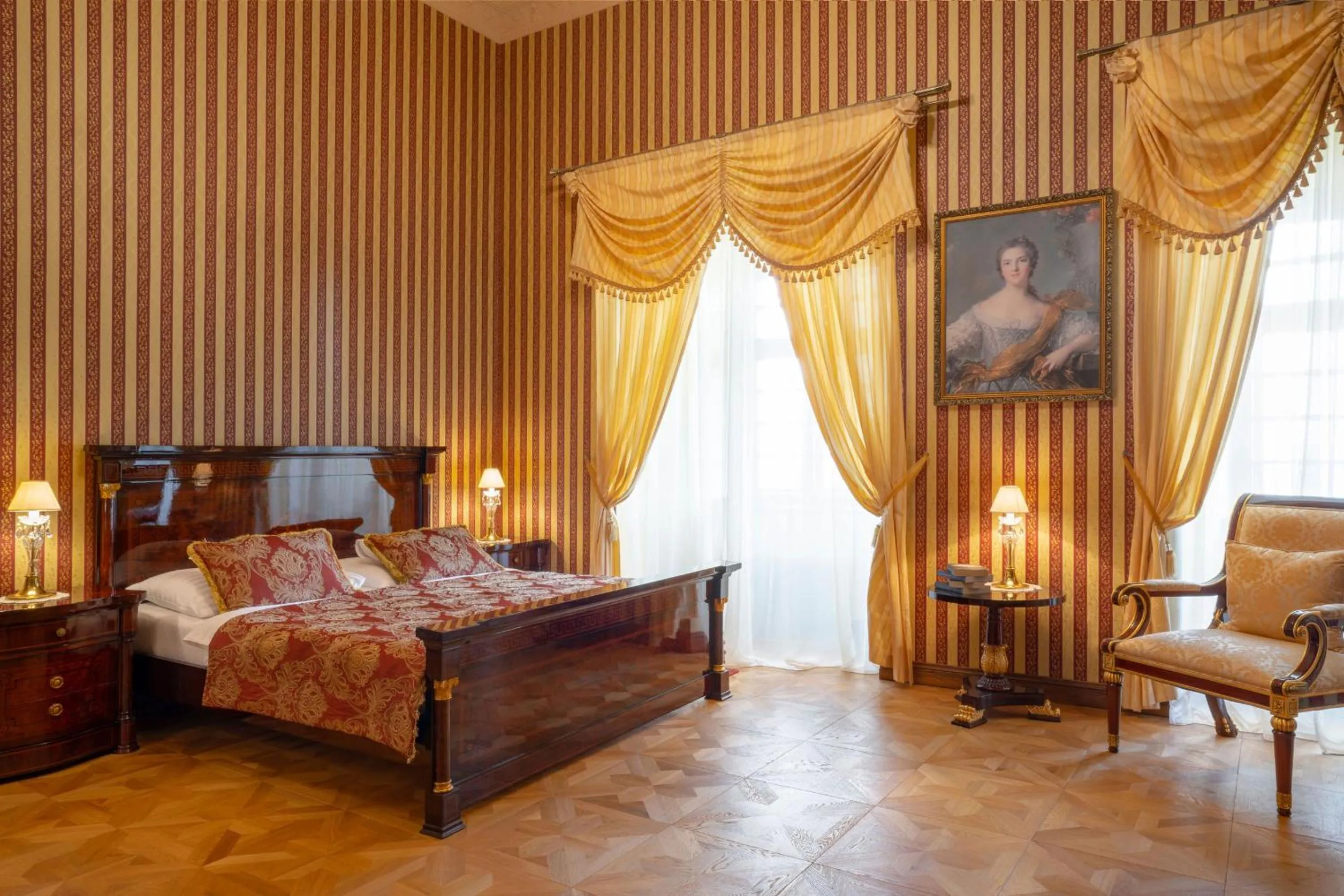 Photo of the whole room, Bed in Galicia Nueva, castle hotel