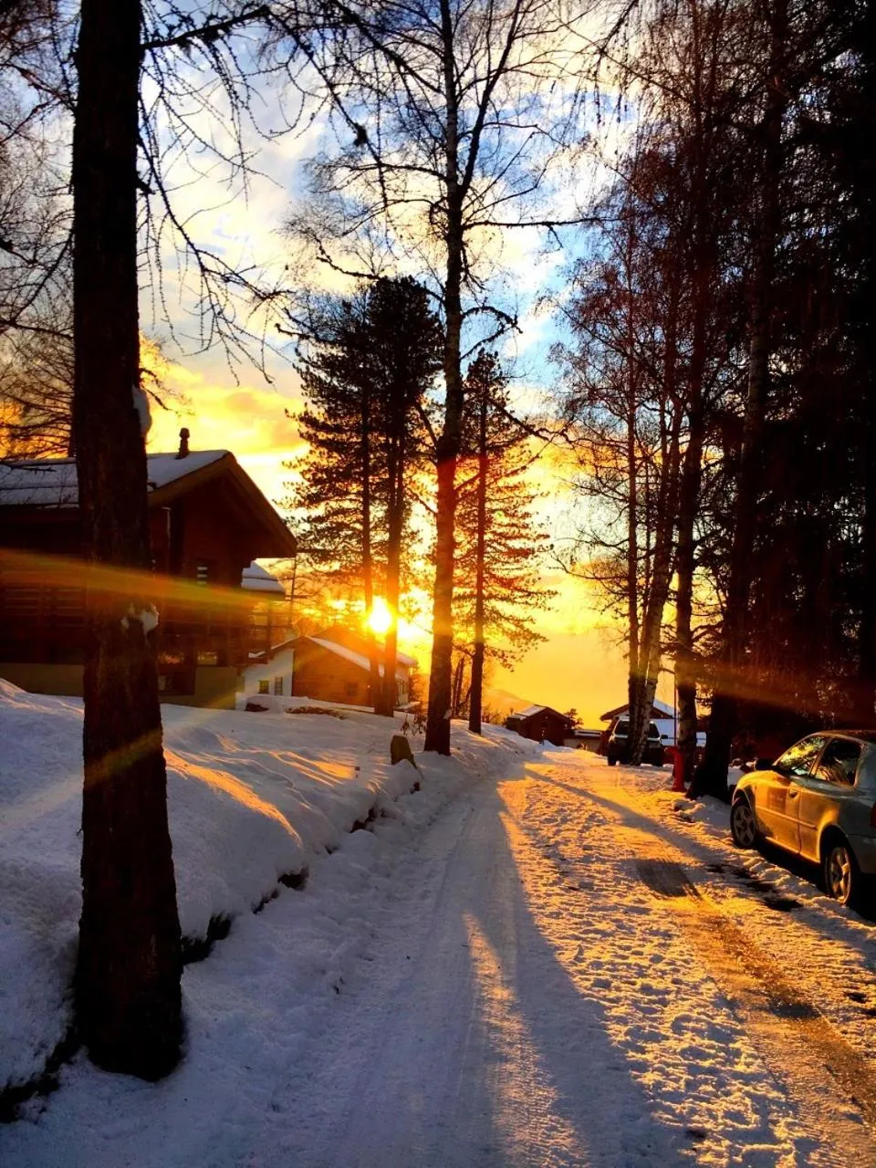 Garden view in Les Mazots de la Source & Spa