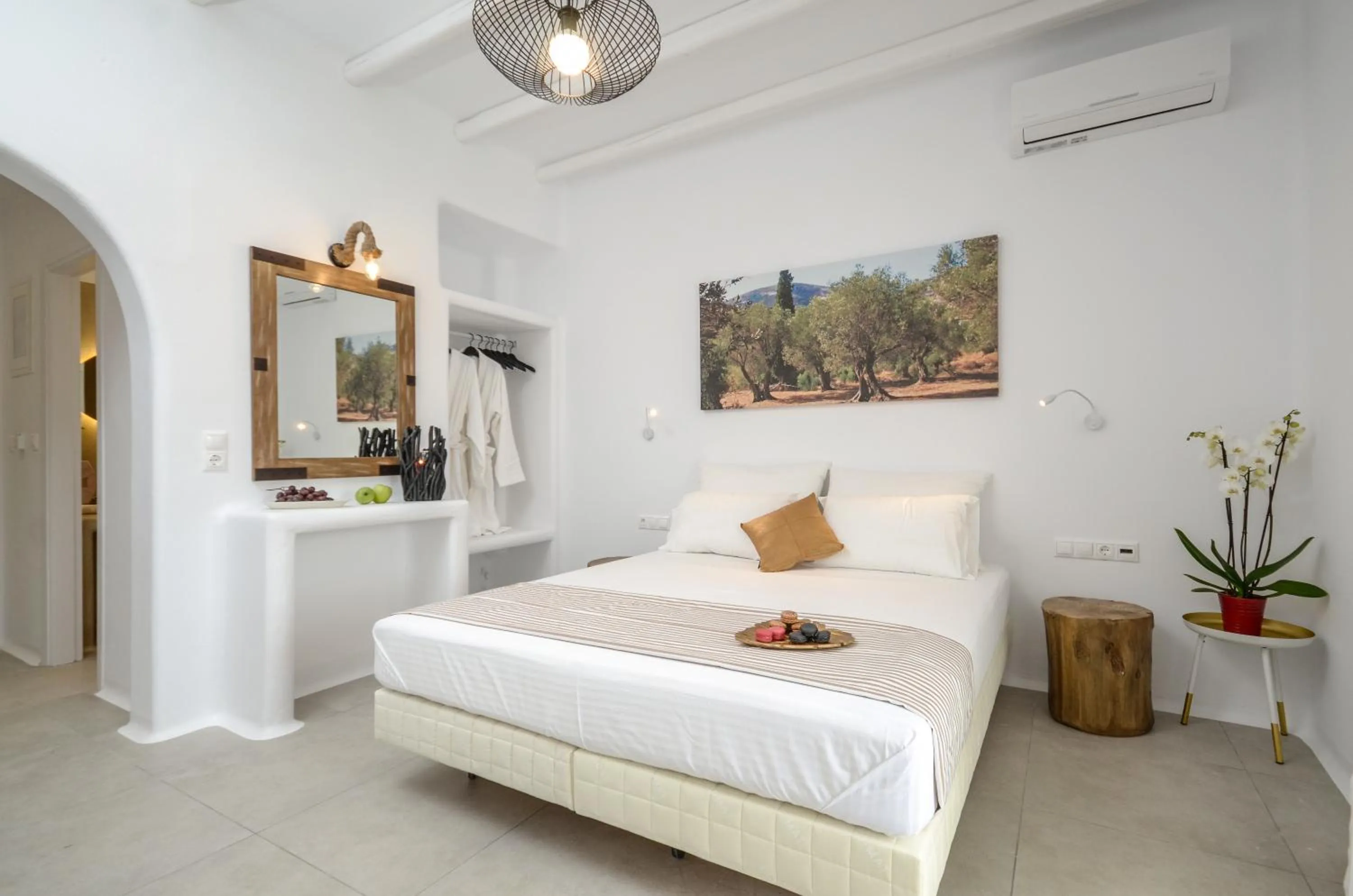 Bedroom, Bed in Ktima Lino