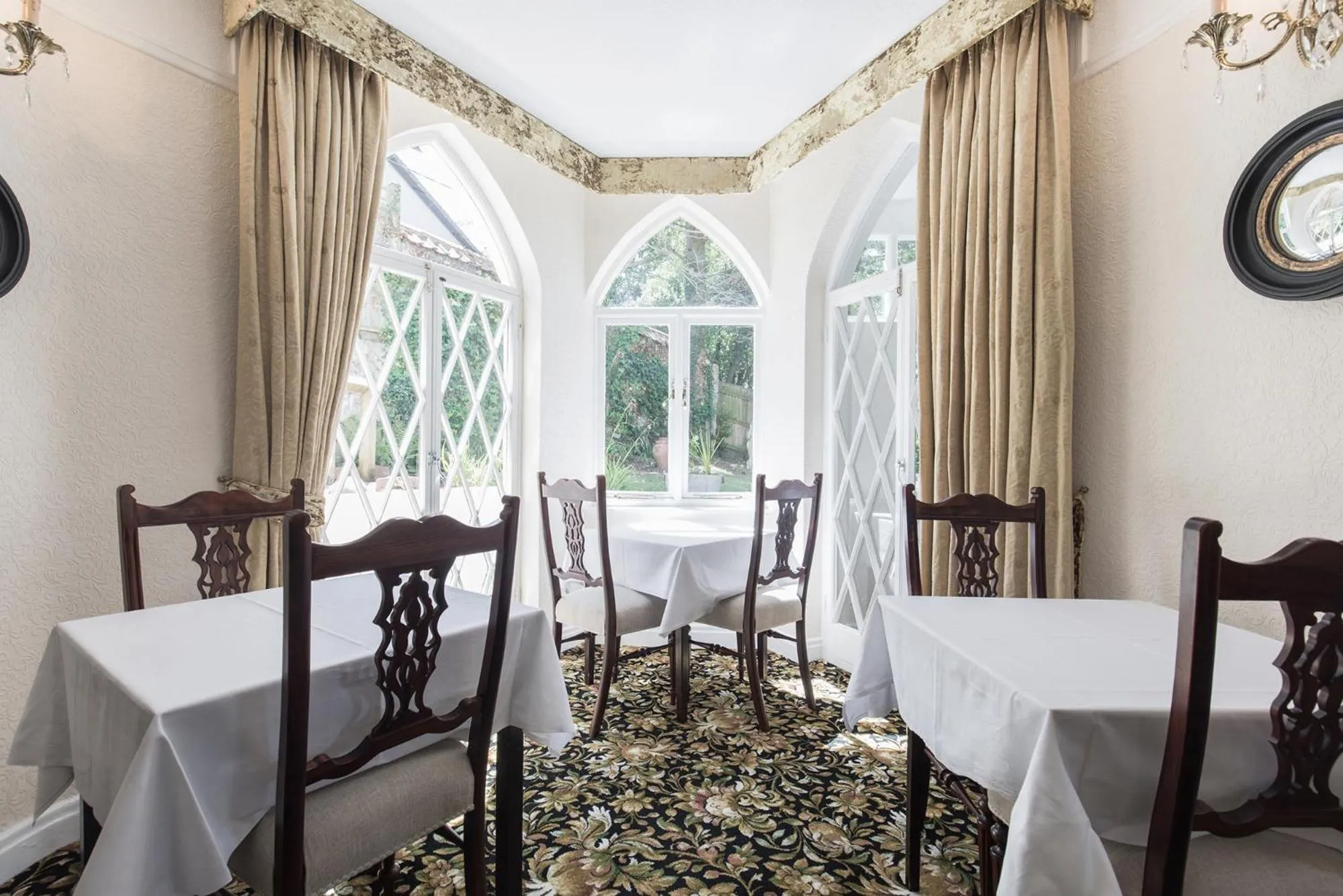 Dining area in The Mount Pleasant Hotel