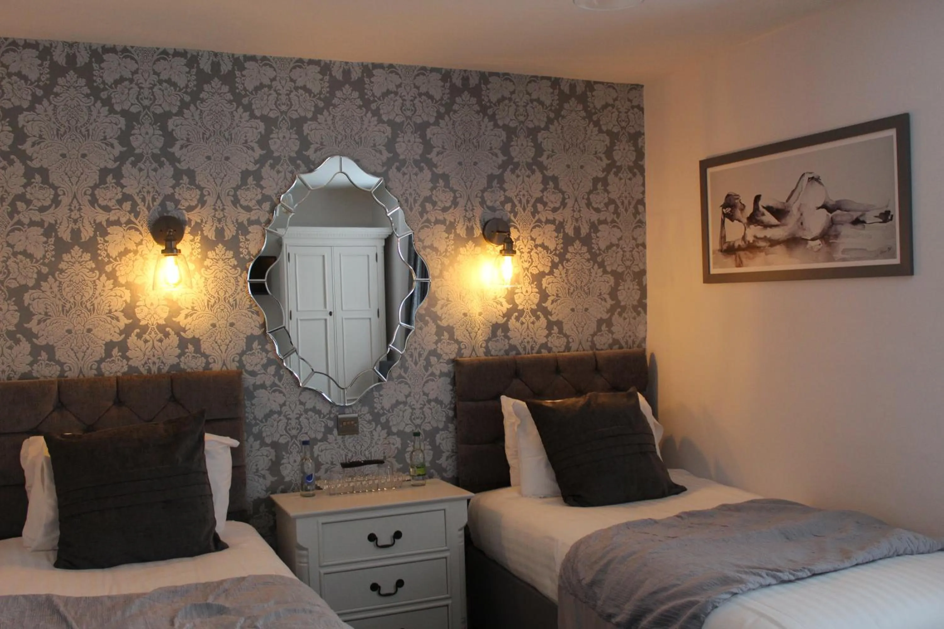 Bed in The Mount Pleasant Hotel