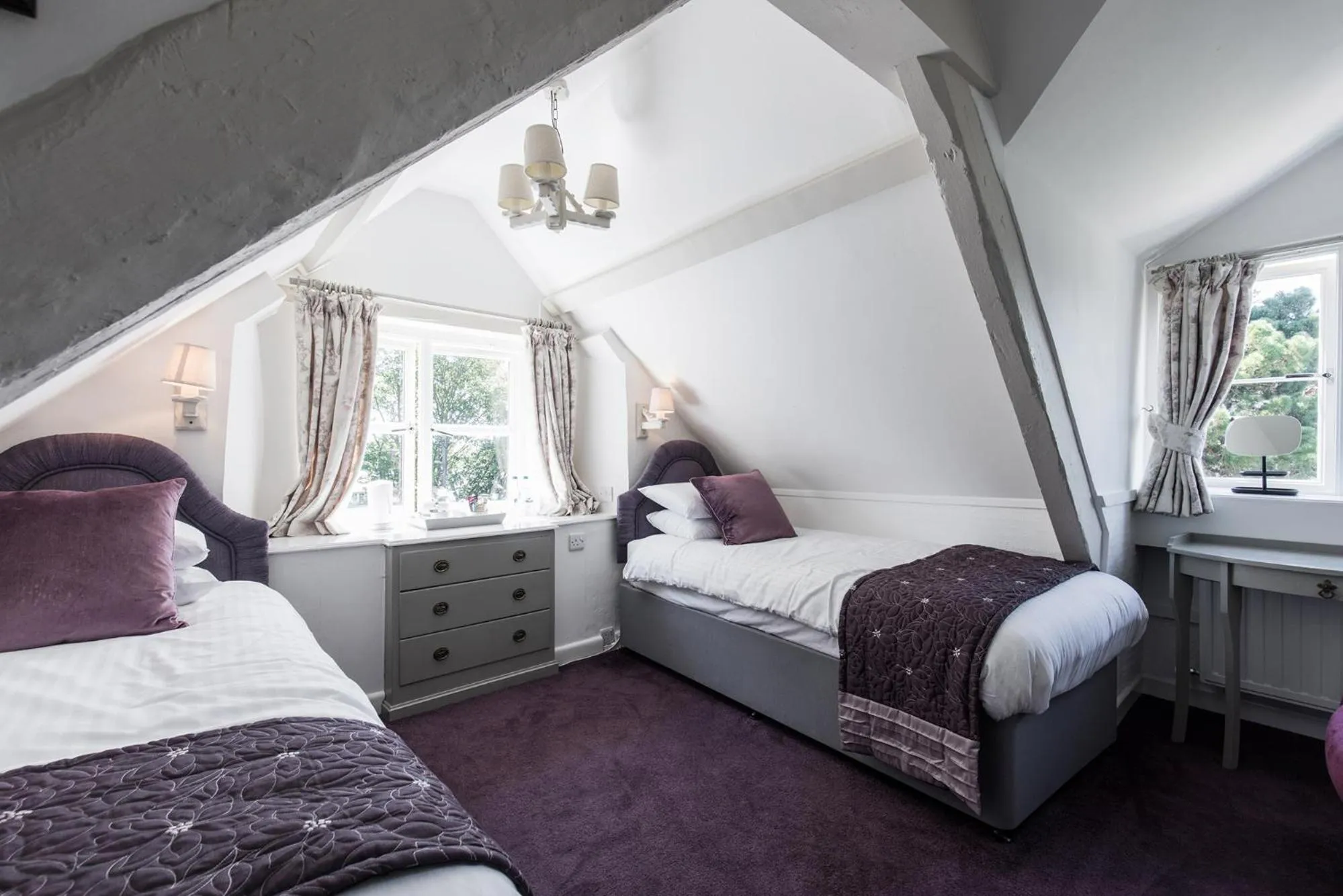 Bed in The Mount Pleasant Hotel