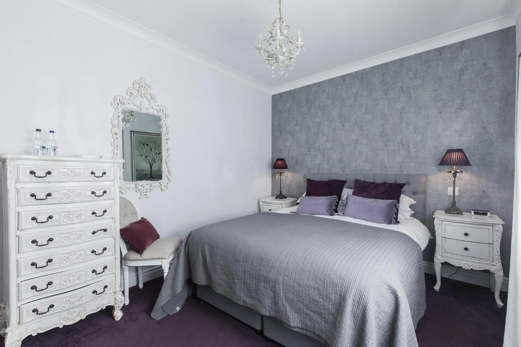 Bed in The Mount Pleasant Hotel