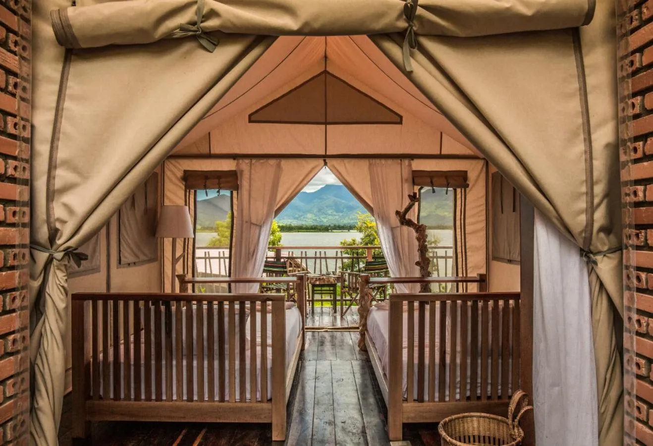 Bedroom in Lak Tented Camp