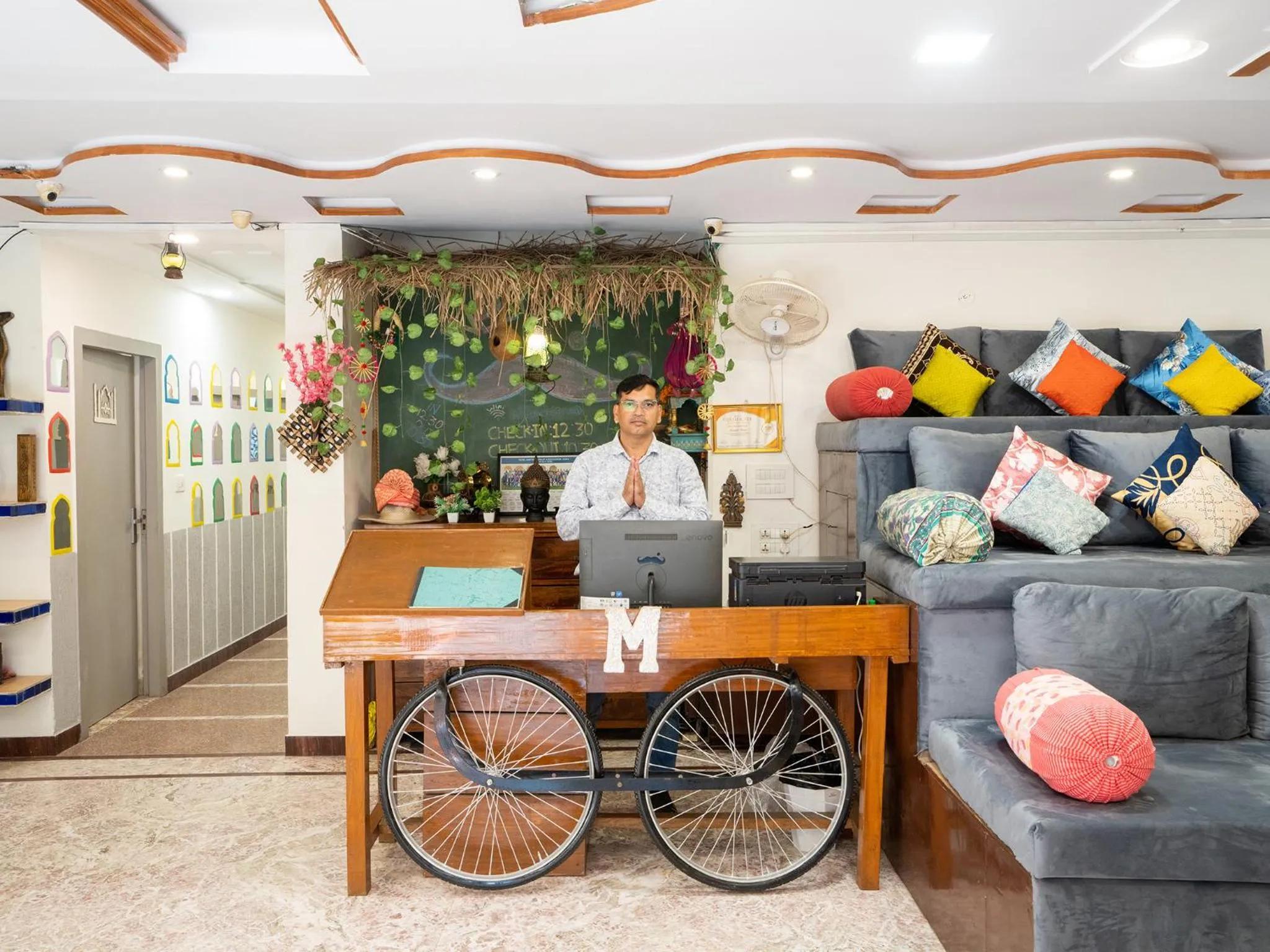 Lobby or reception in Moustache Agra