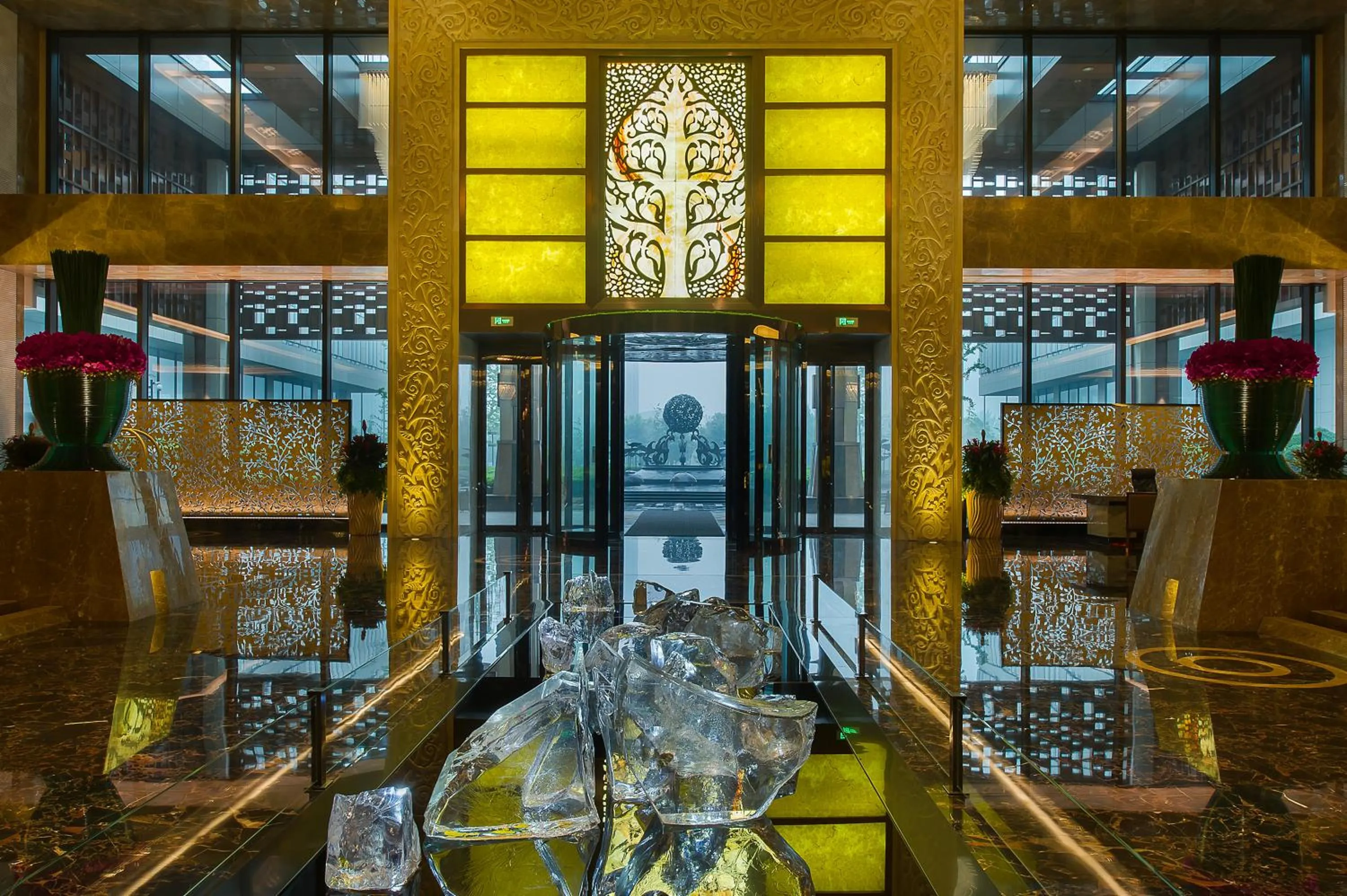 Lobby or reception in Zhaolin Grand Hotel