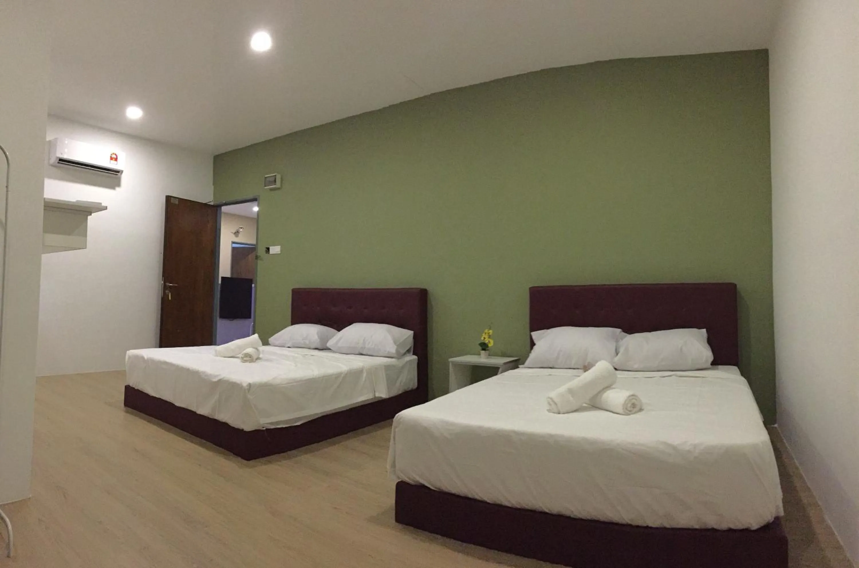 People, Bed in The b'Hotel