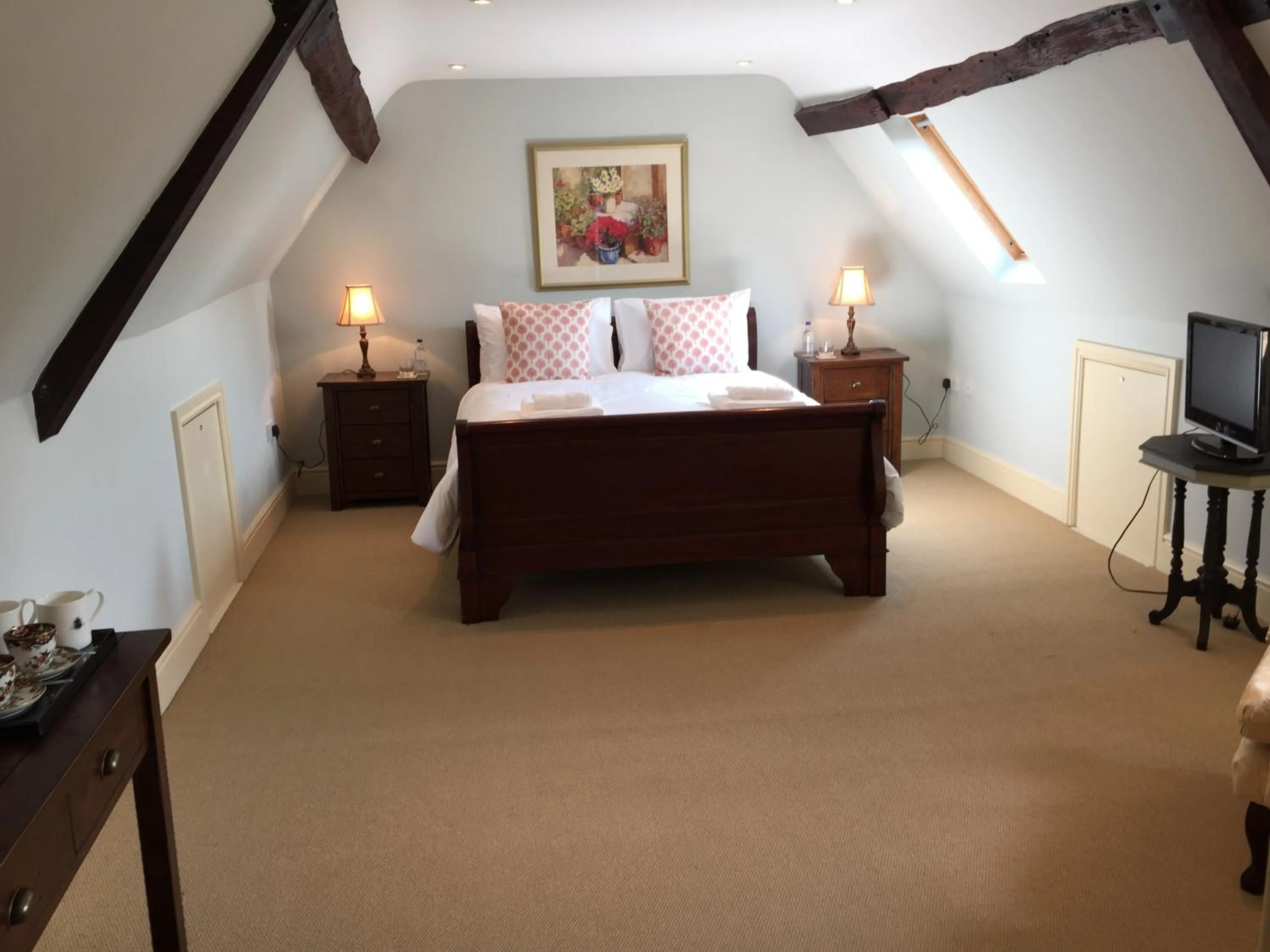 Bed in Castle Farm House B&B