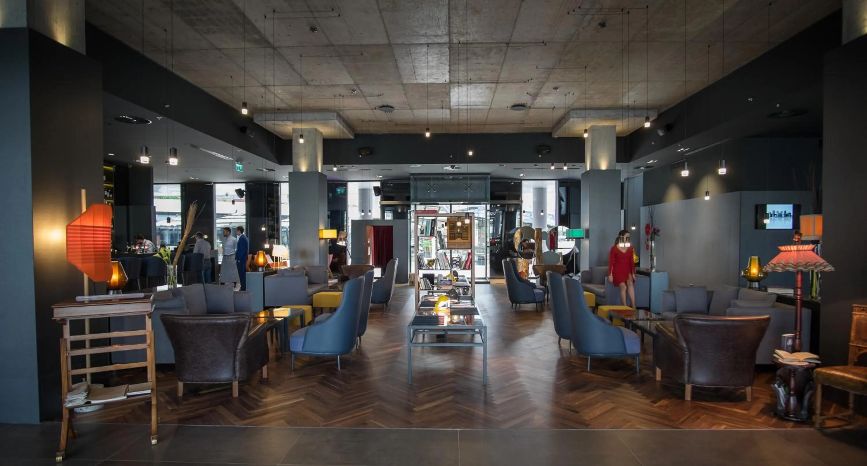 Lobby or reception in CUE Podgorica