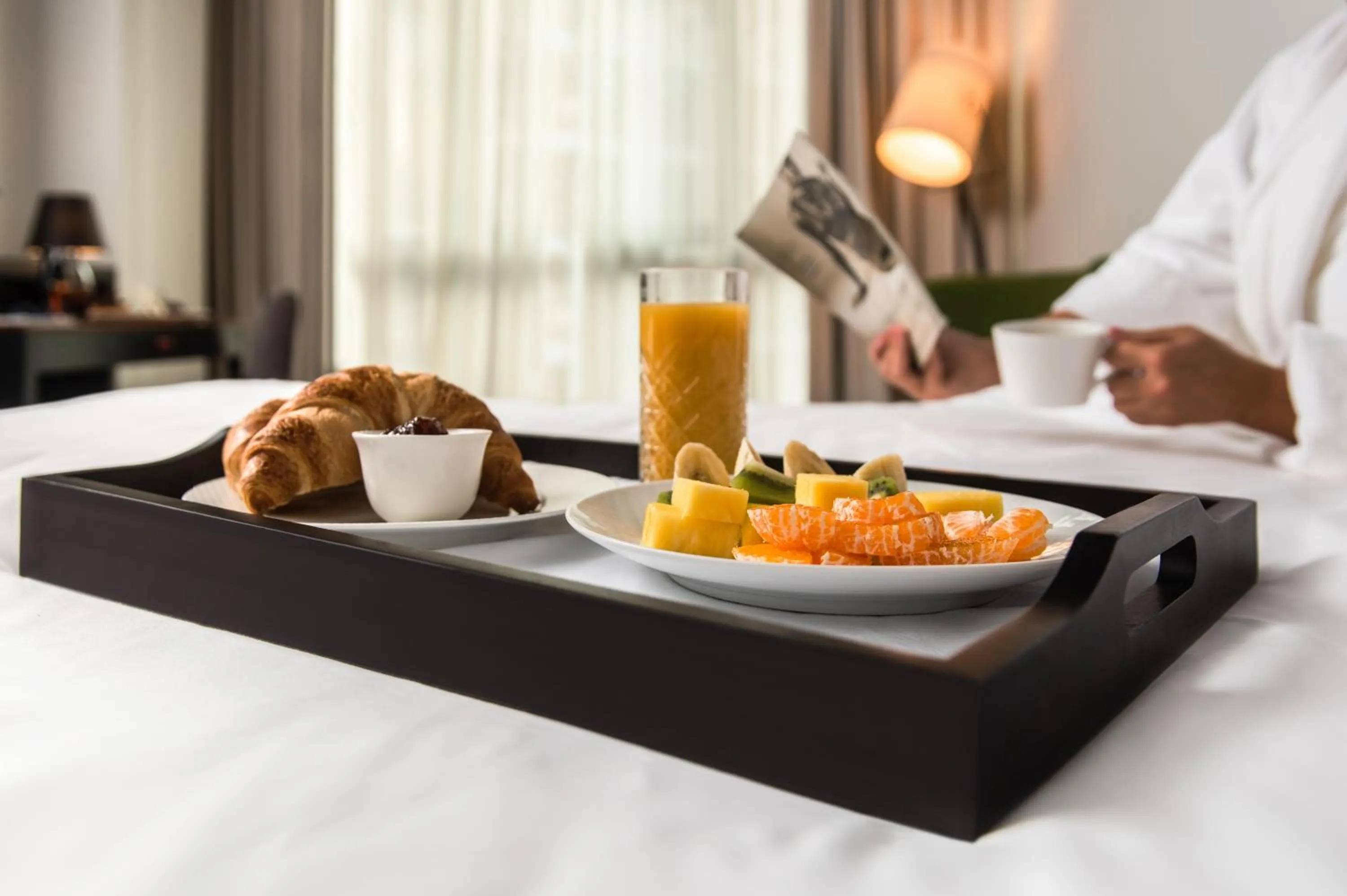 Food close-up, Bed in CUE Podgorica