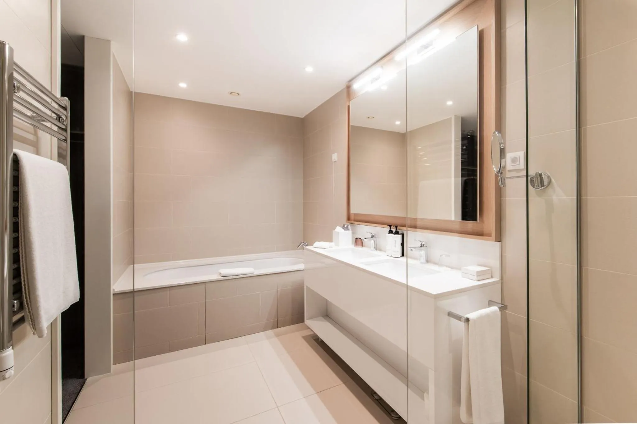Bathroom in Crowne Plaza Podgorica by IHG